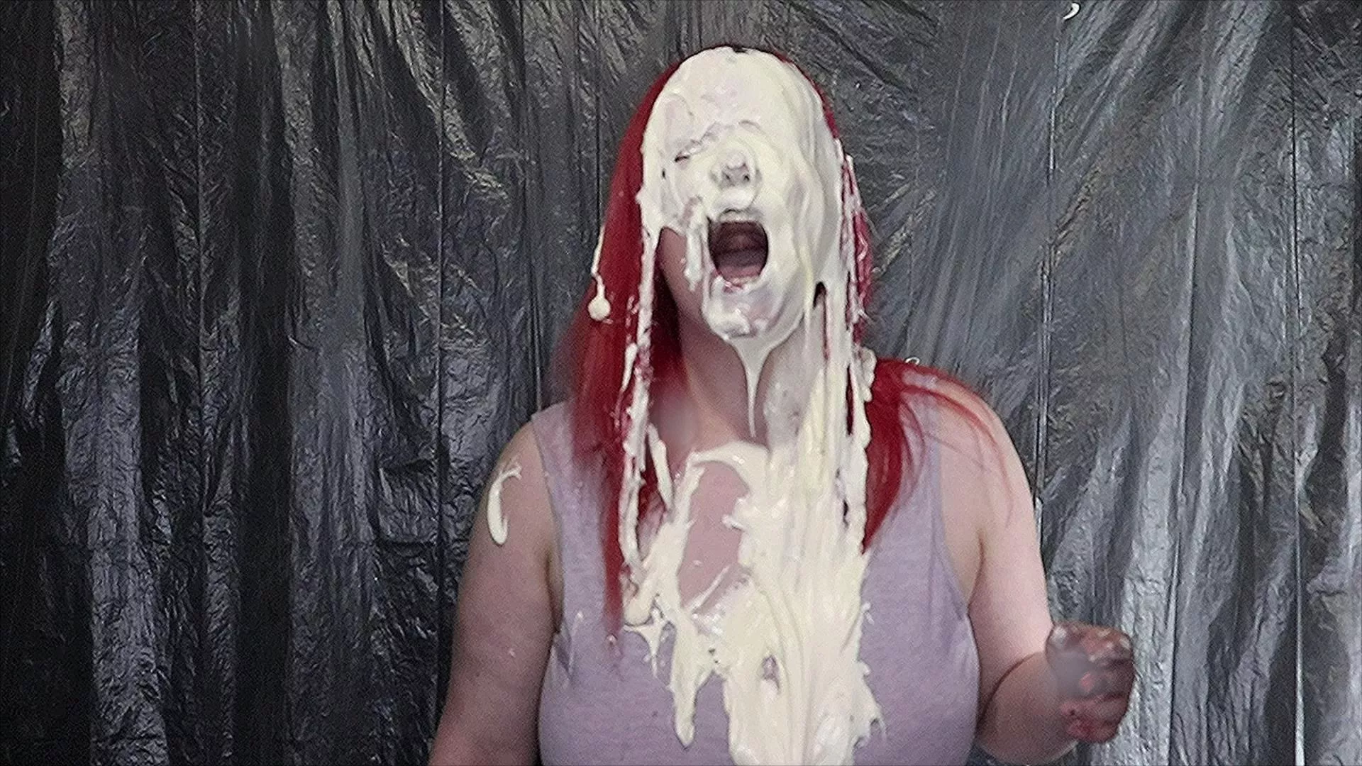 I got pied again today.