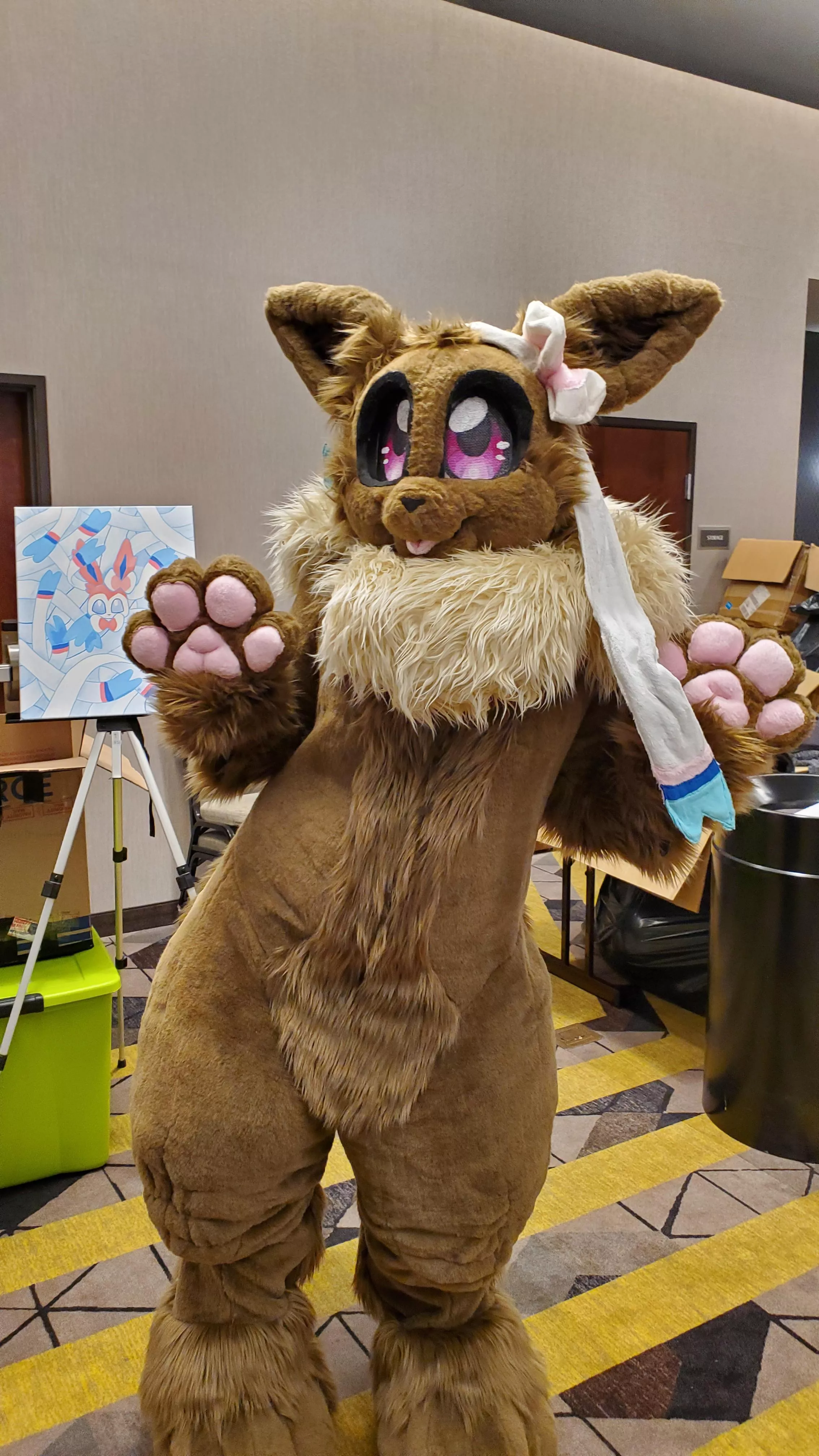 I got to debut my Eevee at Cape Anime Con!