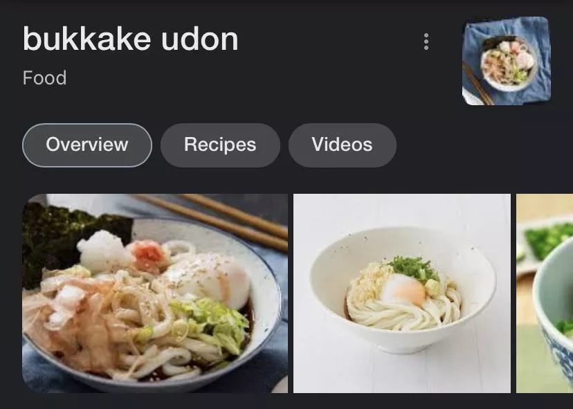 I had to rethink my life when I heard someone ordering this (Bukakke Udon) sounds very familiar ðŸ¥²