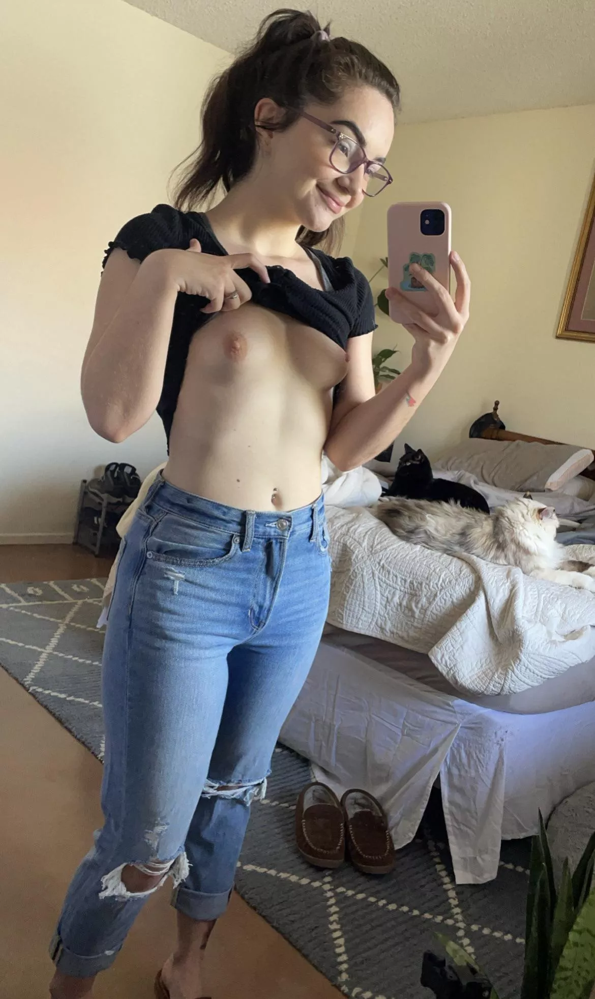 I hope someone here likes girls with little titties