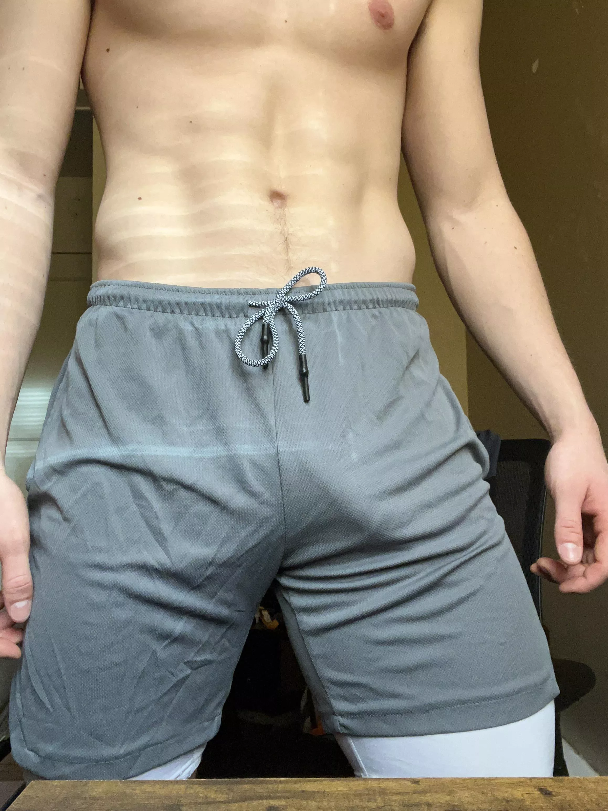 I hope you like my gym shorts :)