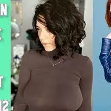 I just love busty girls with turtlenecks