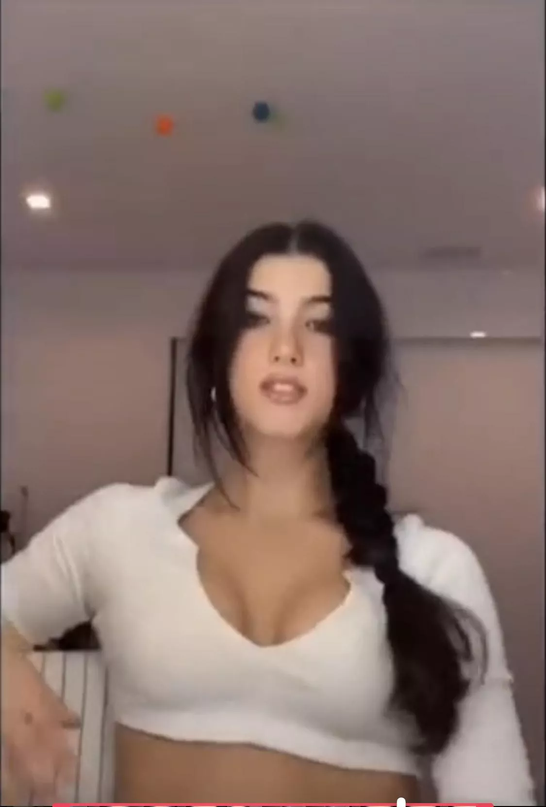 I know not a porn but would love to which video this is from or which tiktok also I know she is Charli