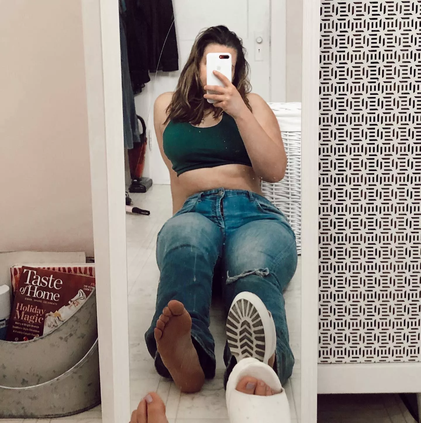 i like these wedges almost as much as i like mirror pics