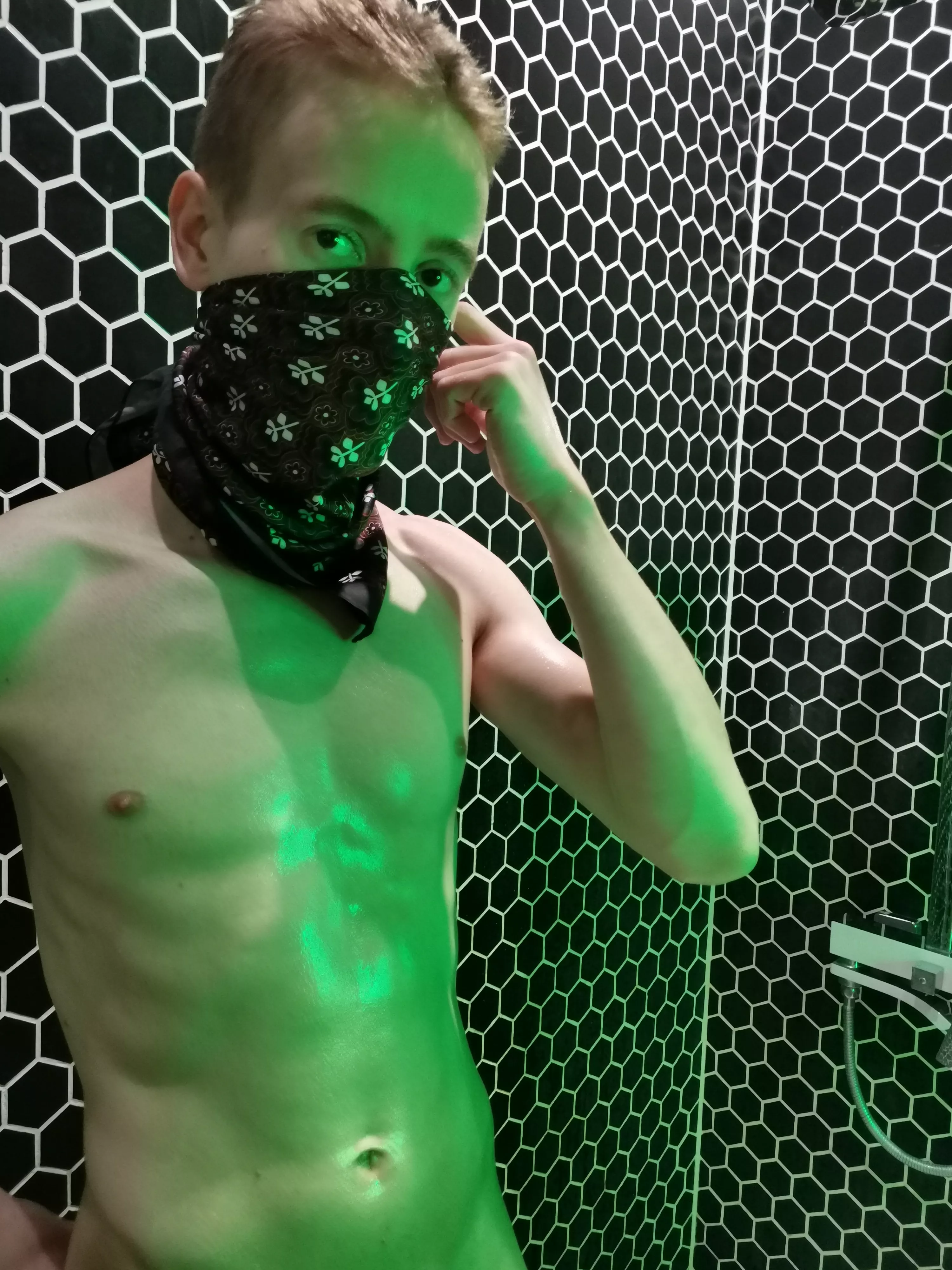 I like to have fun in the shower!