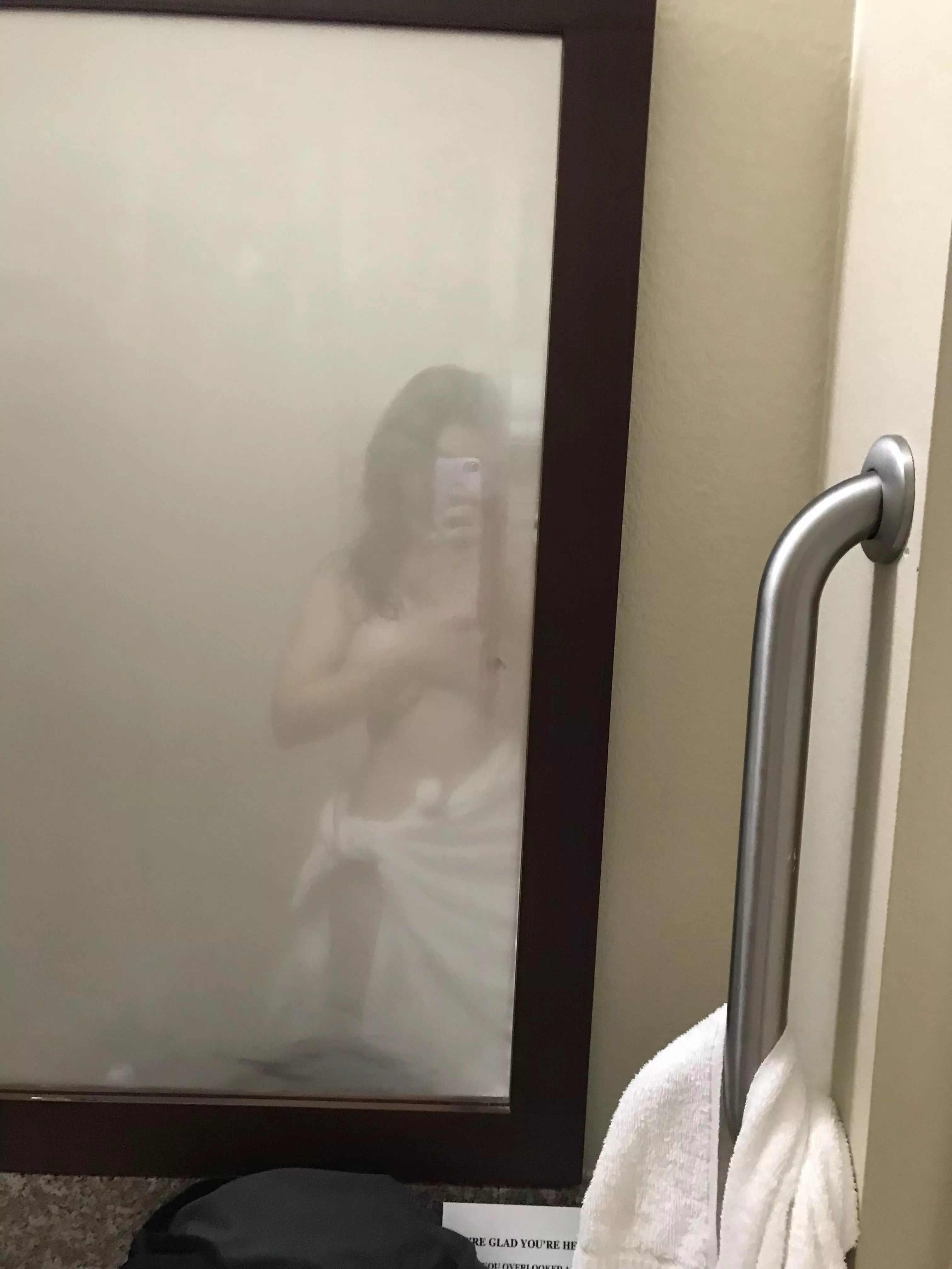 I love a steamy shower