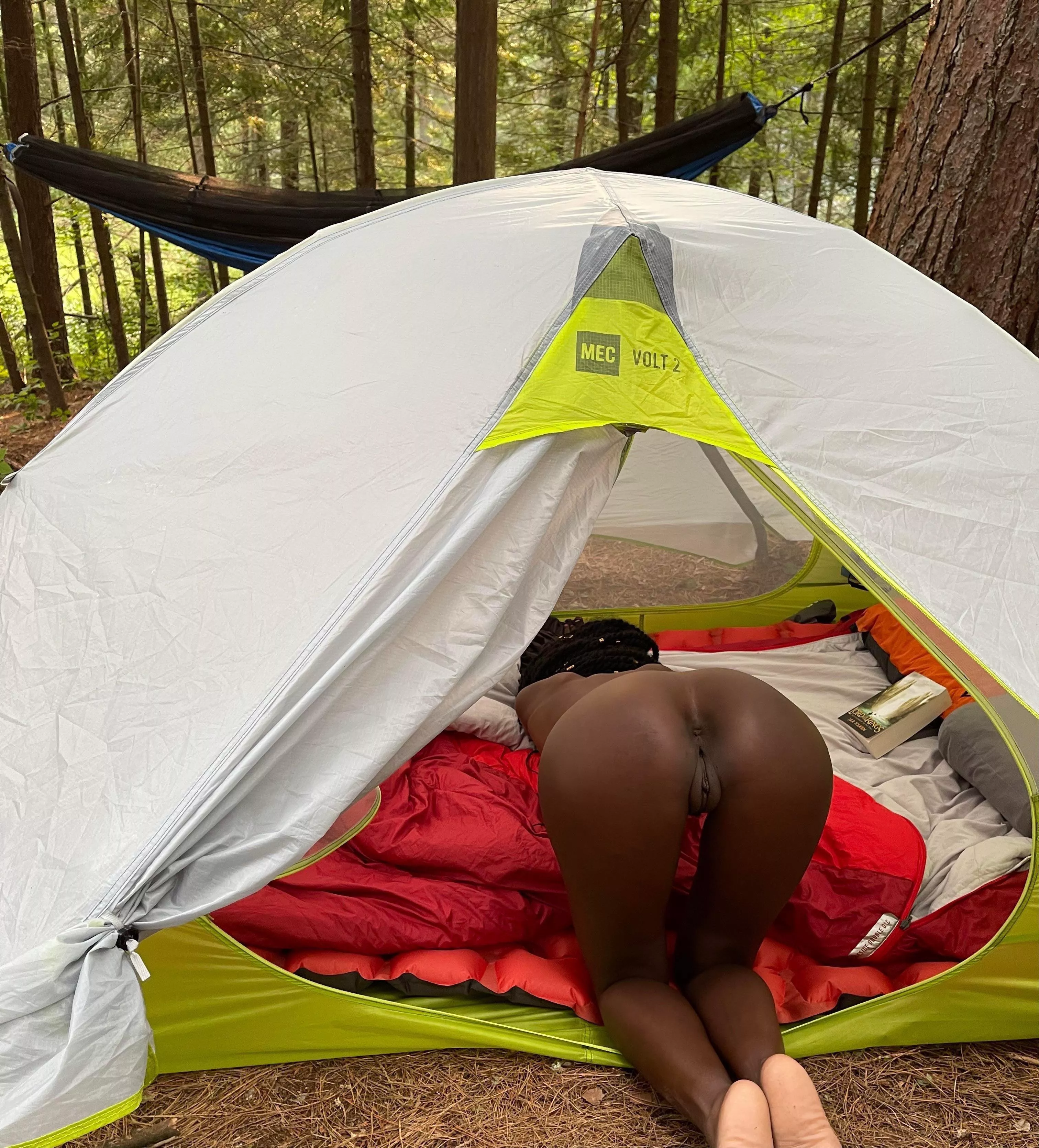 I love being face down and ass up anywhere. Even when Iâ€™m at a campsite in the woods. Iâ€™m always ready to take cock ðŸ˜œ