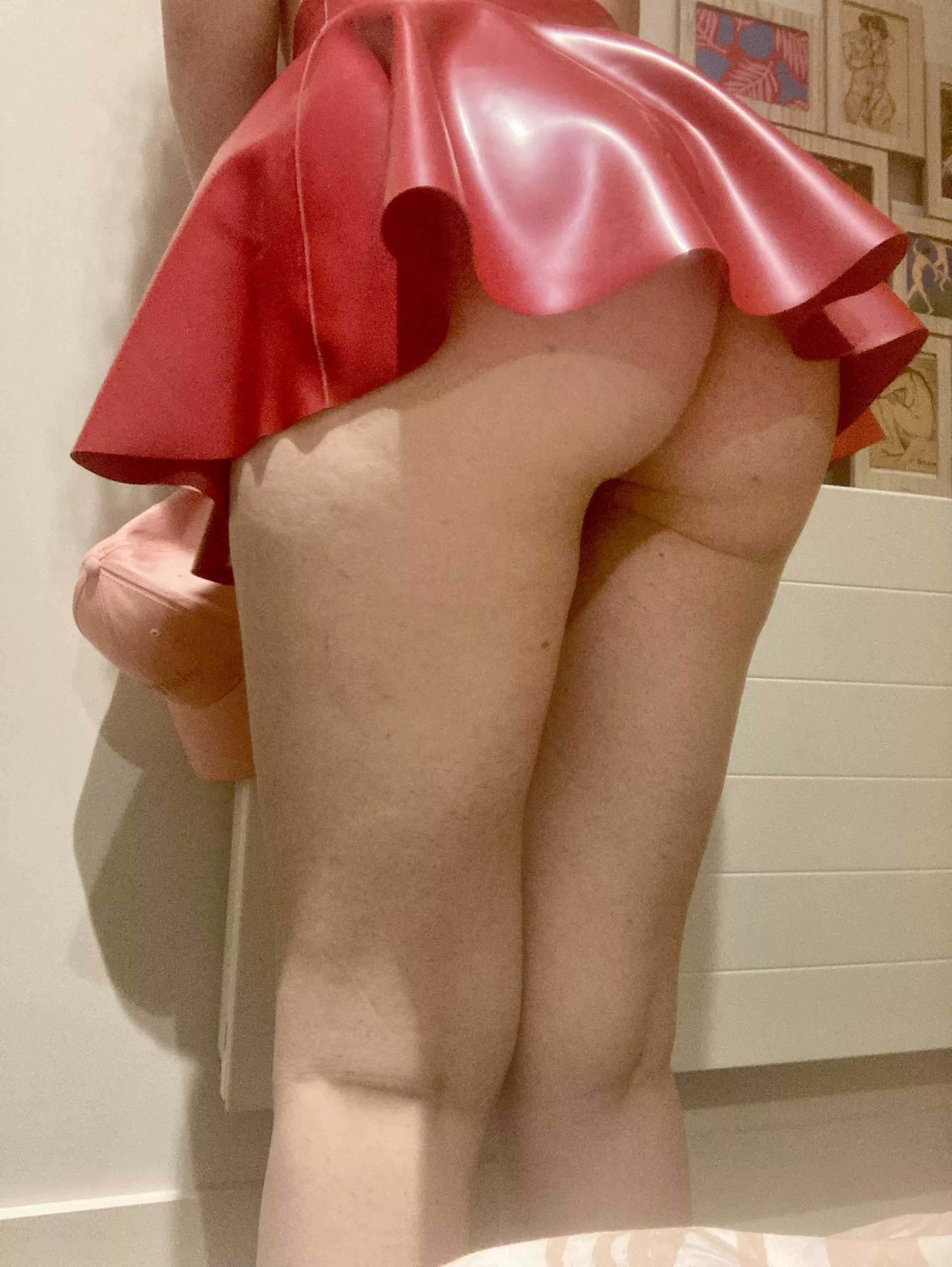 I love how the latex sits on my big butt