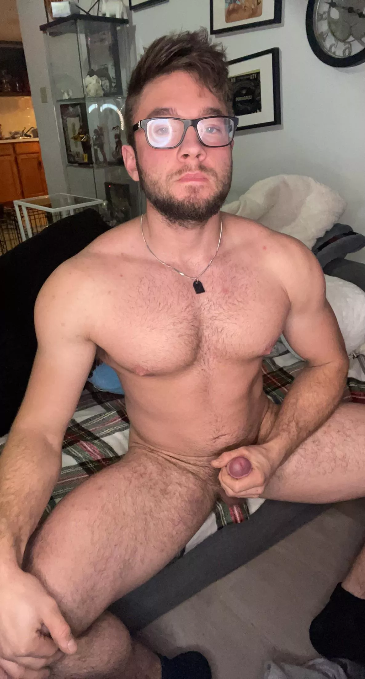 I love jerking my cock for you