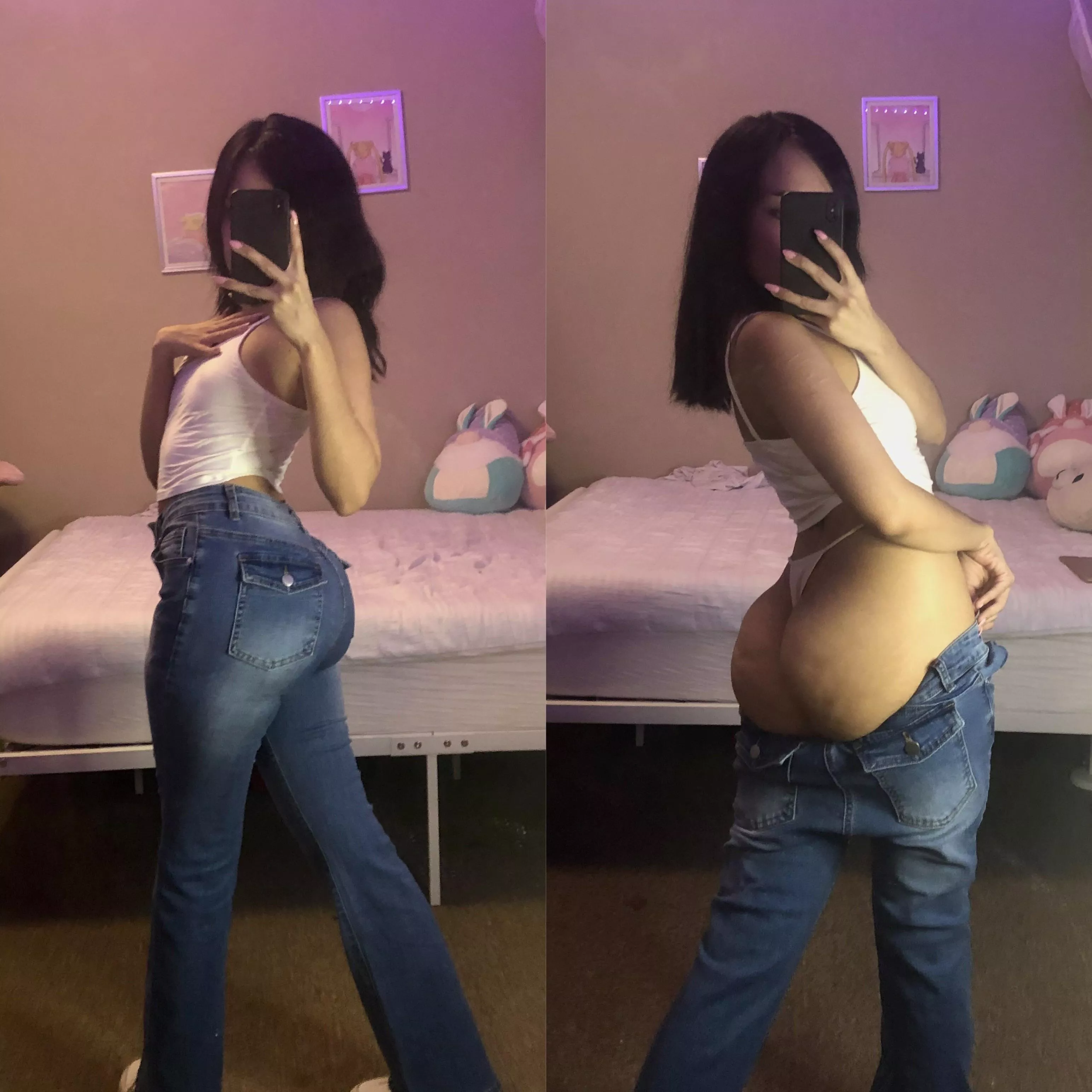 i love my butt in these jeans :)