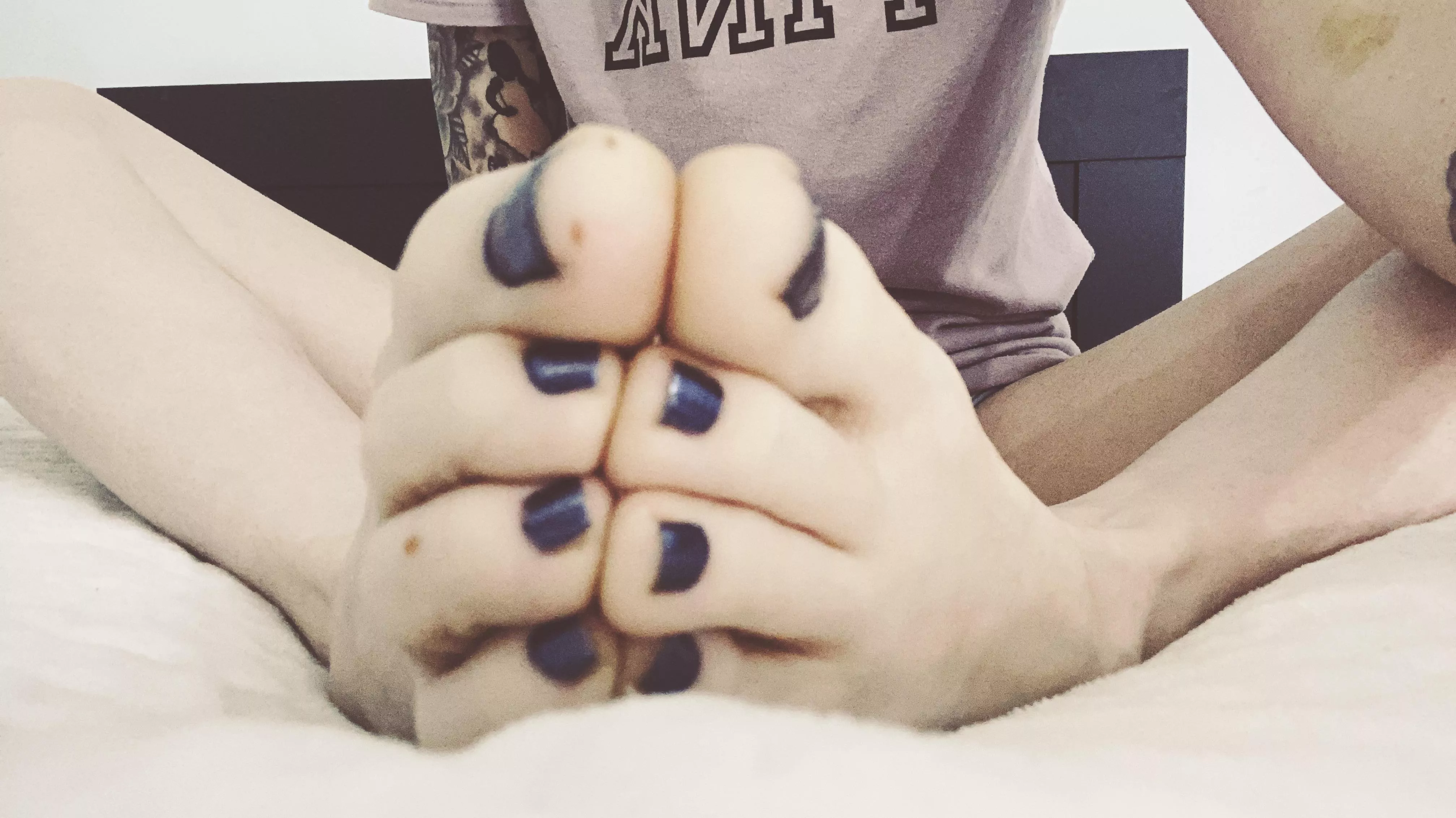 I love my pretty toes