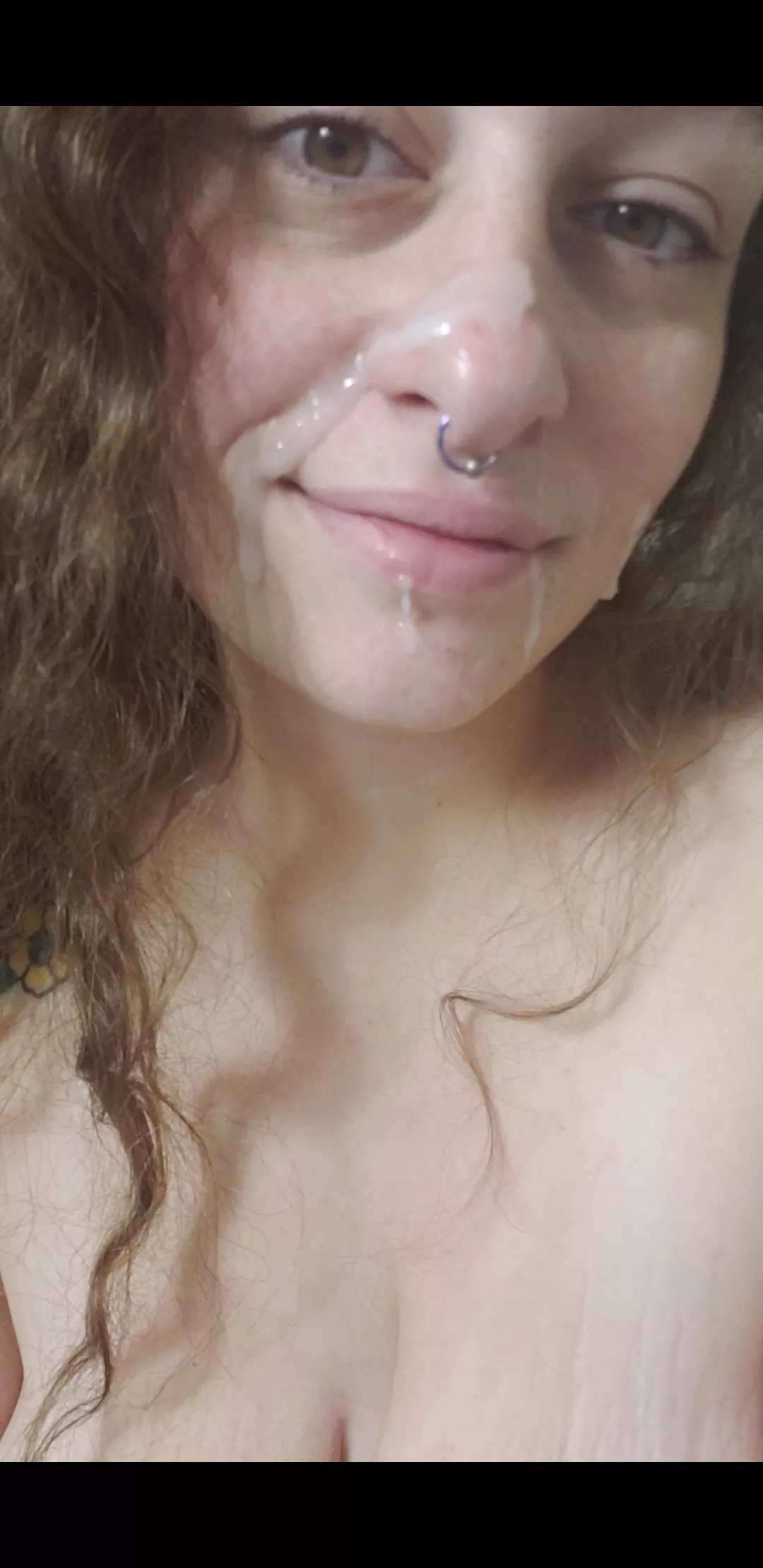 I love teh way I look with cum on my face! Â