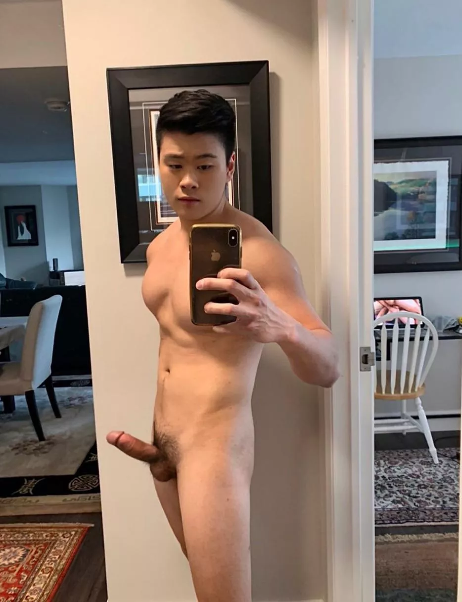 I love walking around the house naked with my hard cock ;)