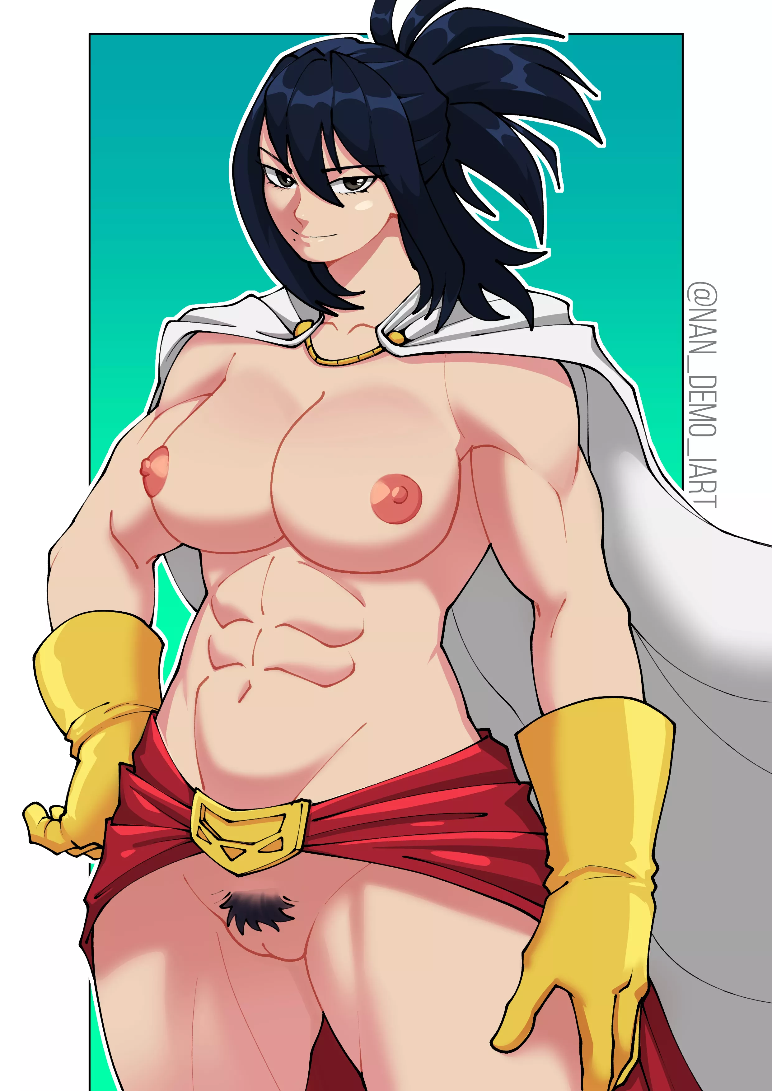 i made Hot Nana Shimura ( Nandemoiart)