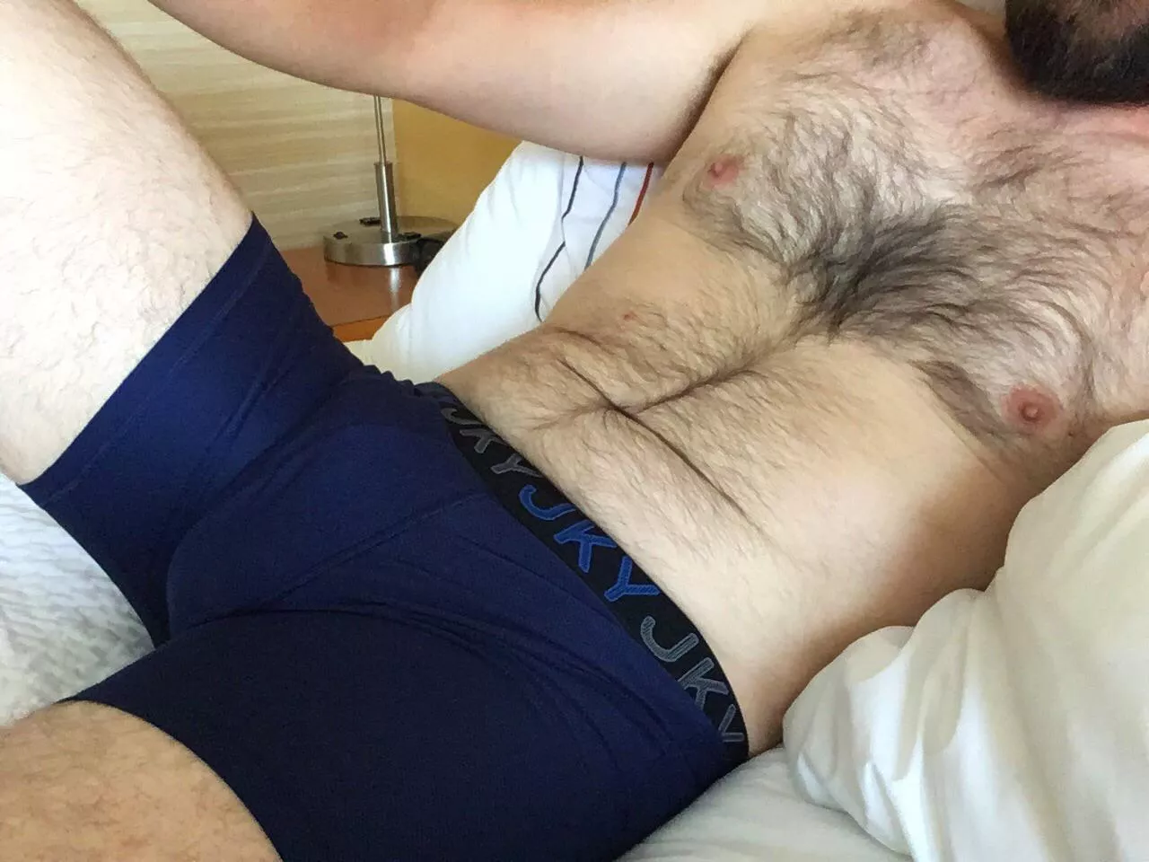 I need a thick woman to cuddle fuck in this bed ;)