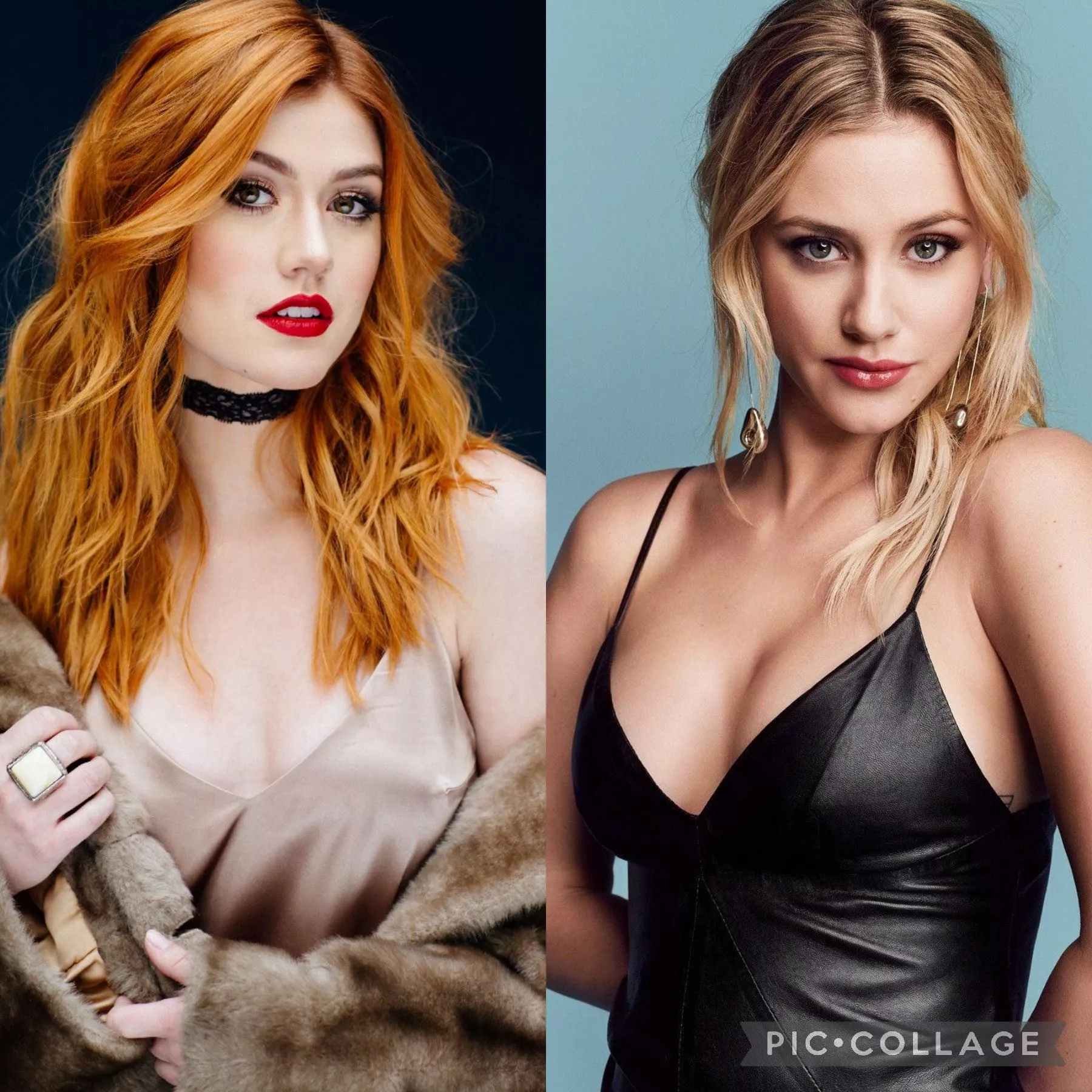 I need to be dominated and controlled by Katherine McNamara or Lili Reinhart!