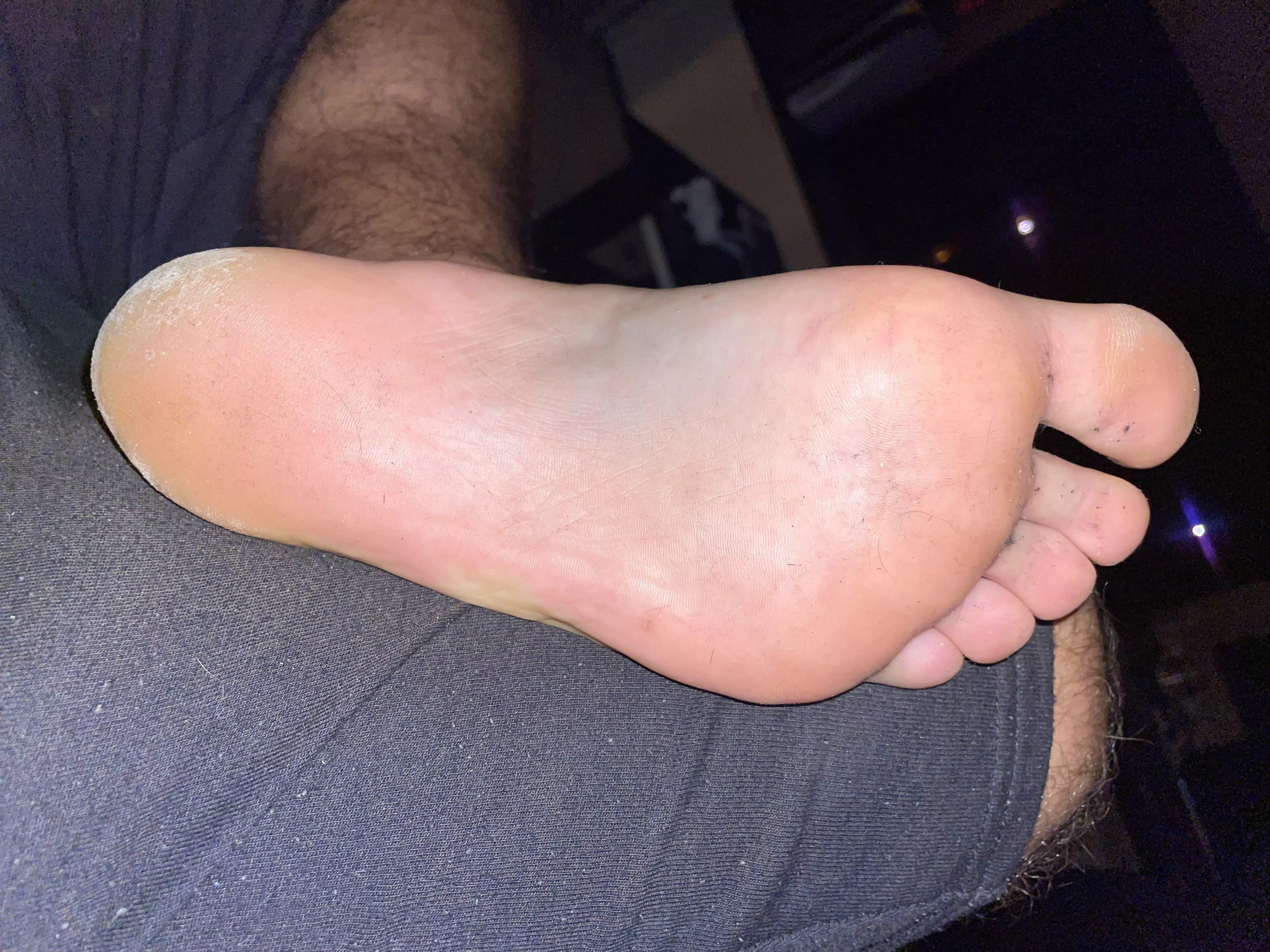 I really love the shape of my feet. People can't help but stare at them