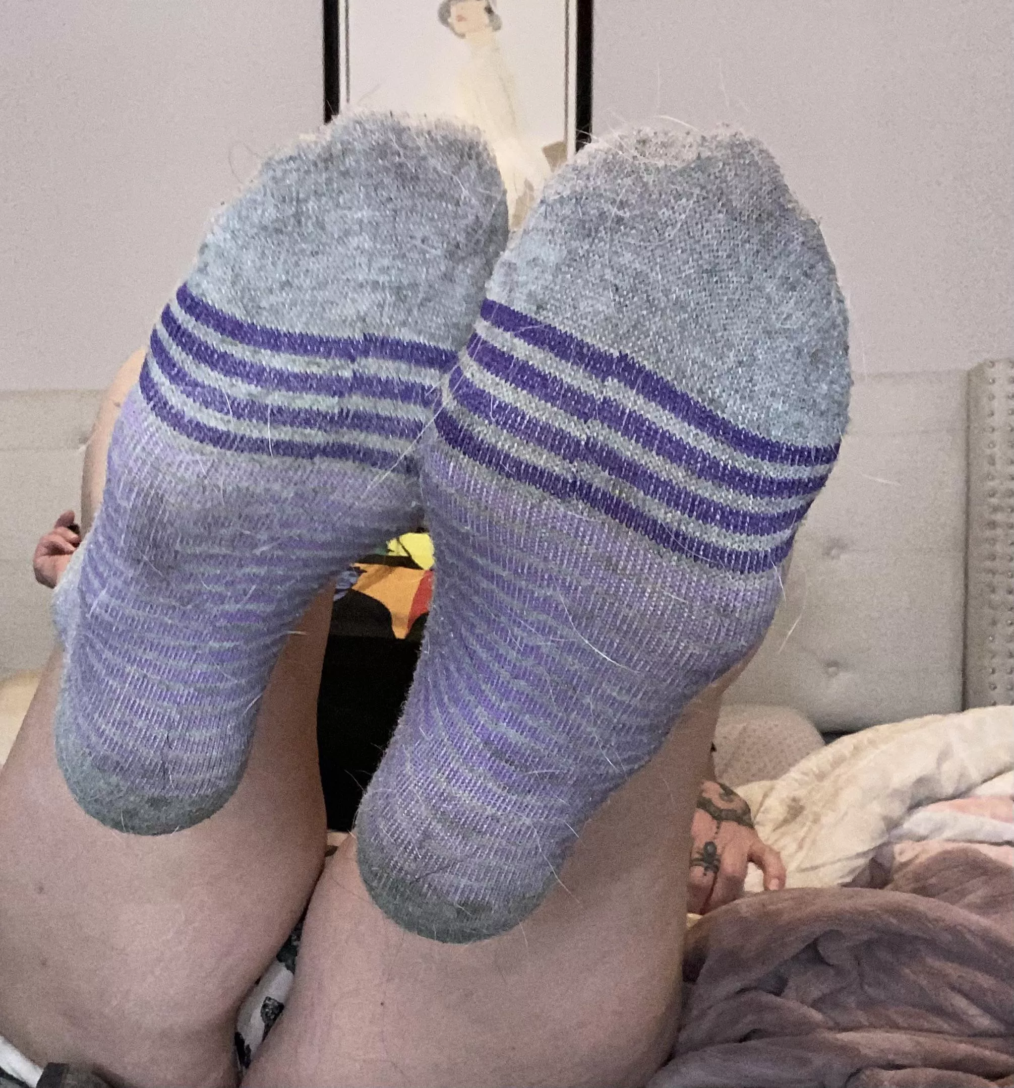 I REALLY Put the PEE-whew!! ðŸ¥µðŸ¤¢ðŸ½In PURPLE! ðŸ˜ˆðŸ¦¶ðŸ§¦[selling]