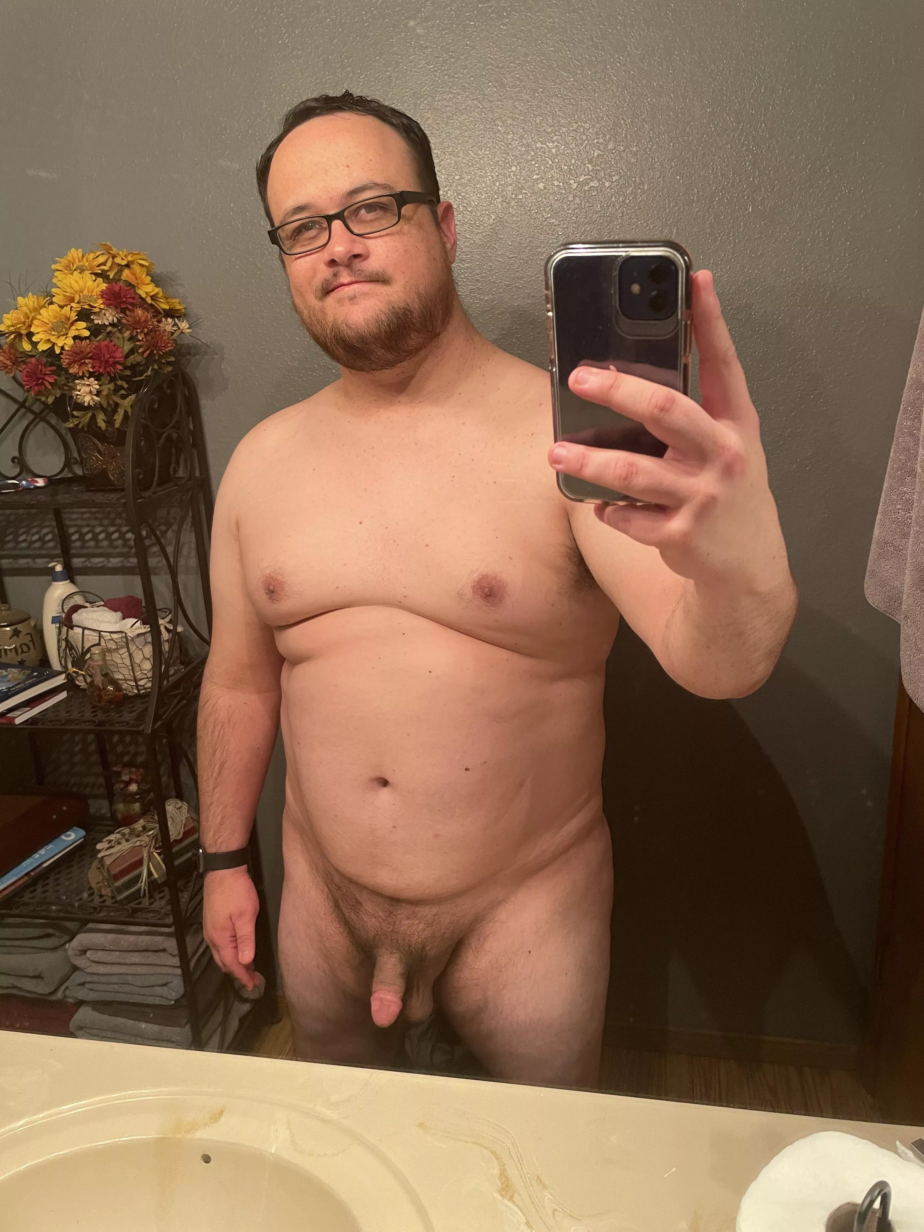 I should be asleep, but I am taking nudes instead.