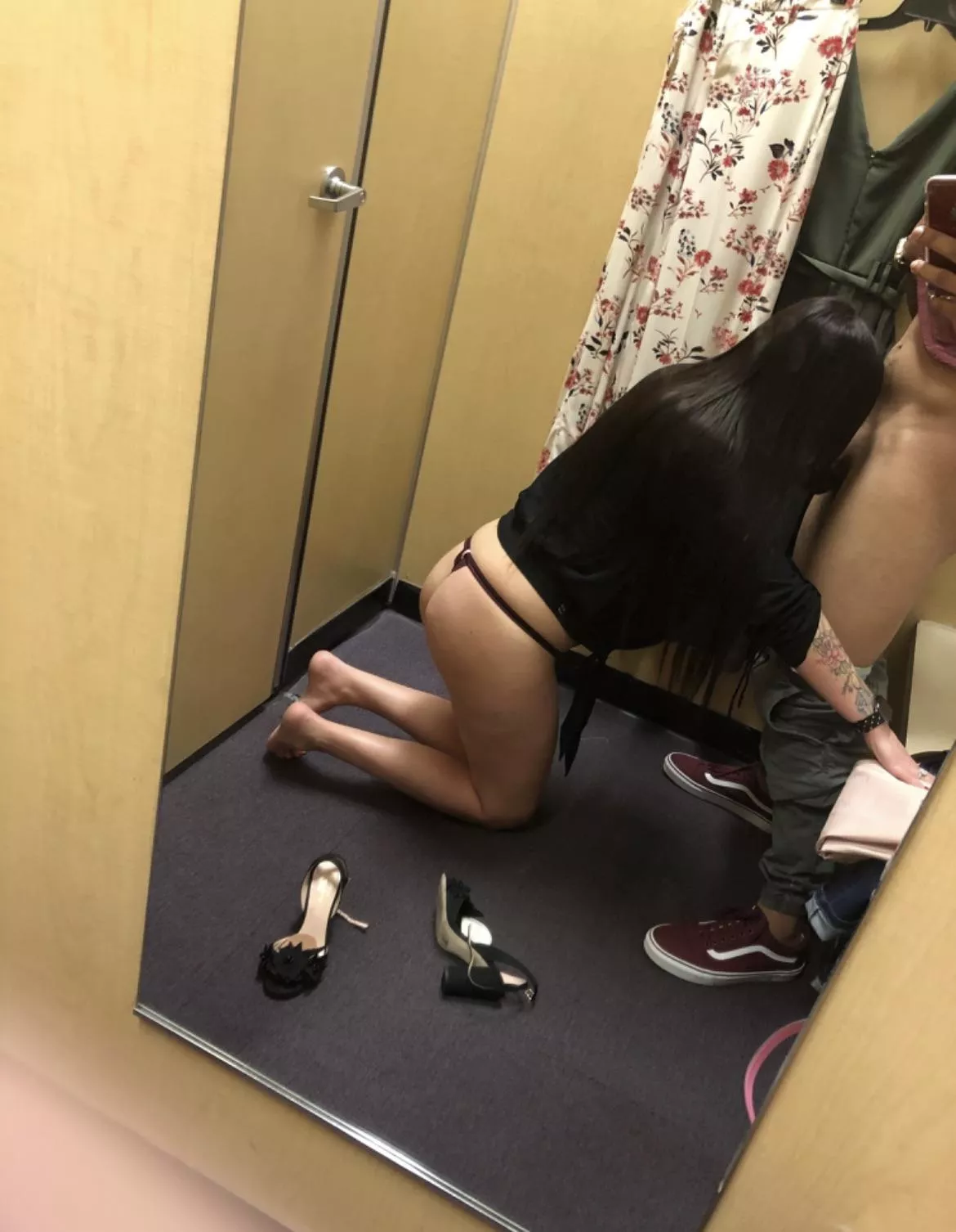 I think I have too much fun in changing rooms.