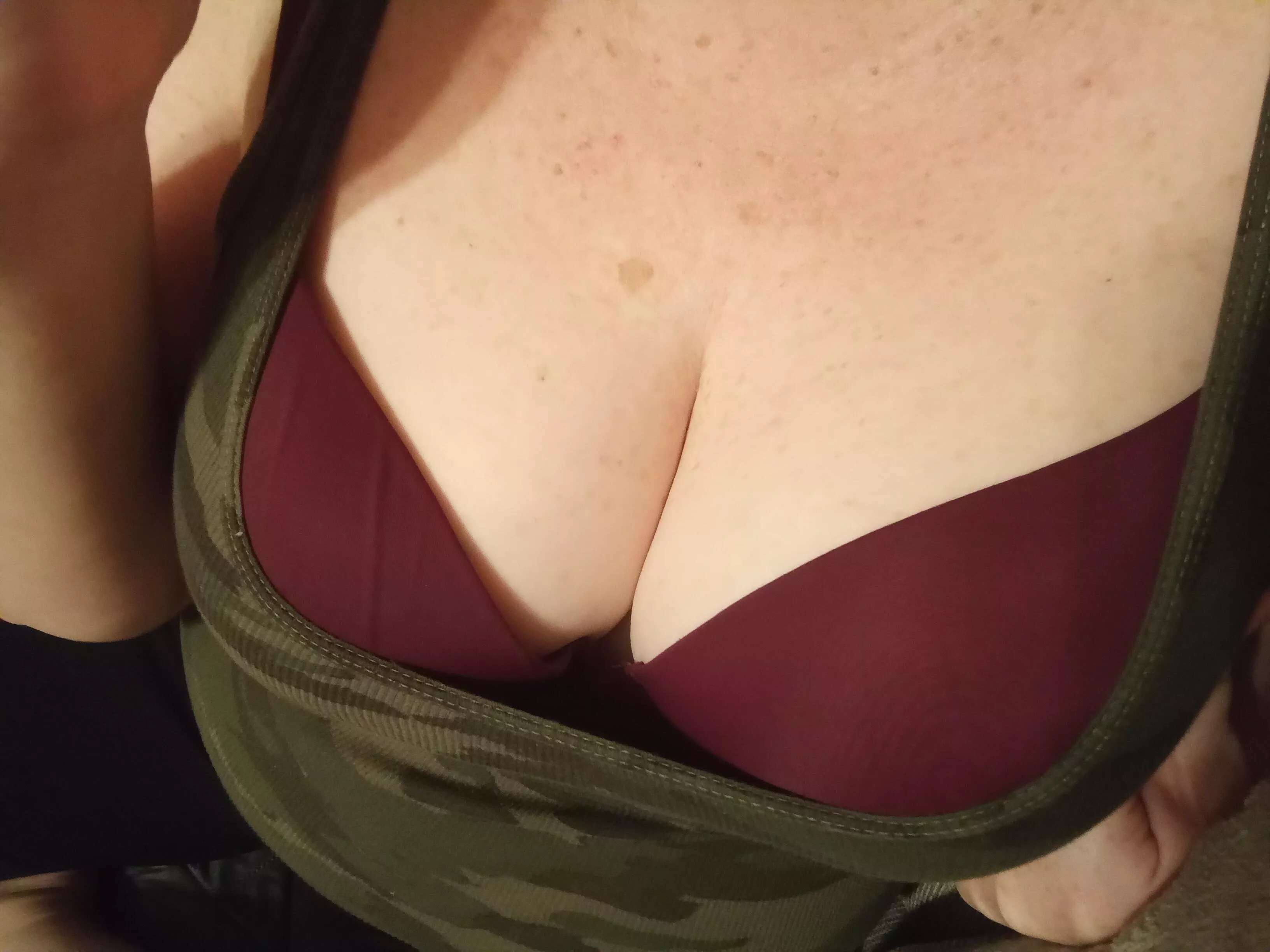 I think my tits need some attention tonight. What do you think?