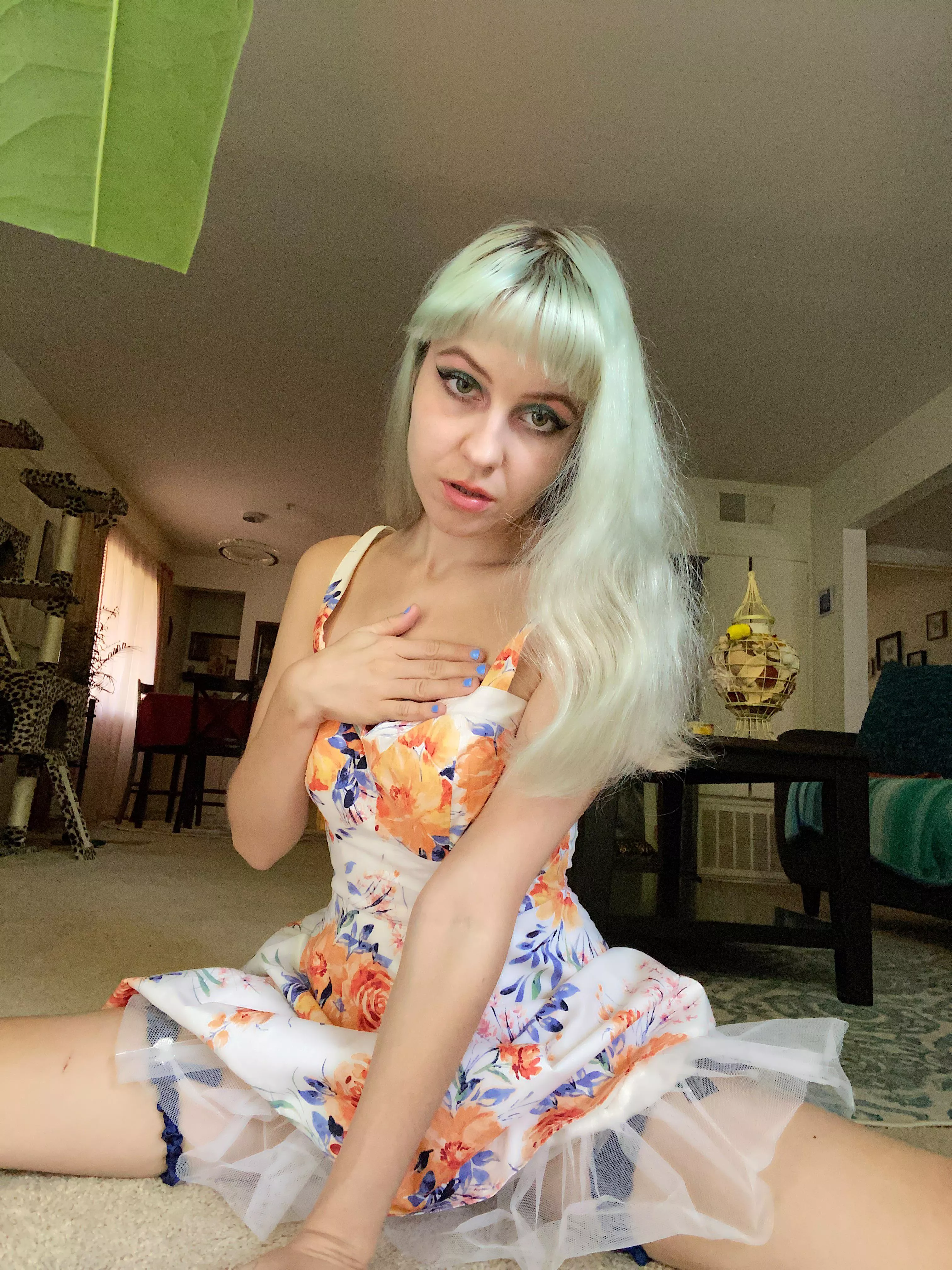 I think you need a sweet green haired slut to be your personal fucktoy <3