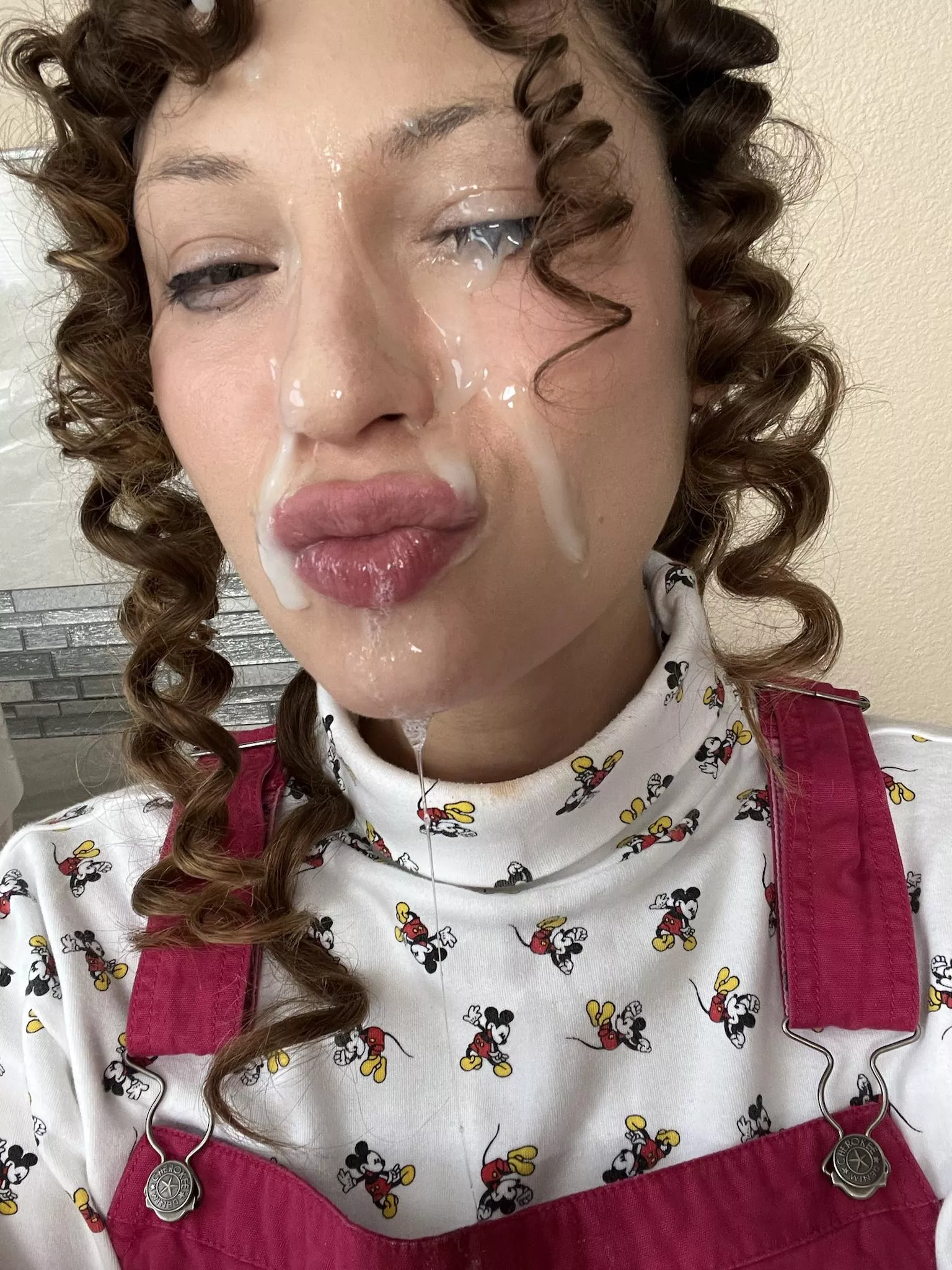 I took a cum selfie after getting face fucked ðŸ’‹ðŸ’¦