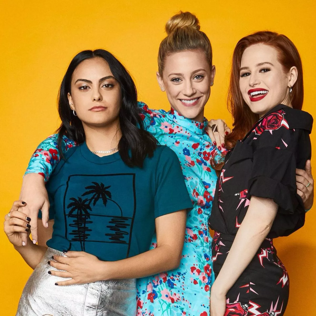 I want someone to get so dirty and drain me for the perfect girls Lili Reinhart, Camila Mendes and Madelaine Petsch.