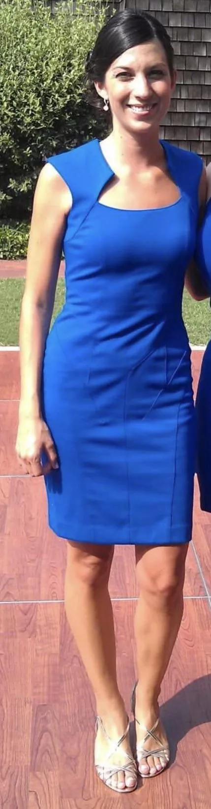 I want to take that blue dress off and fuck her brains out until we are both cumming