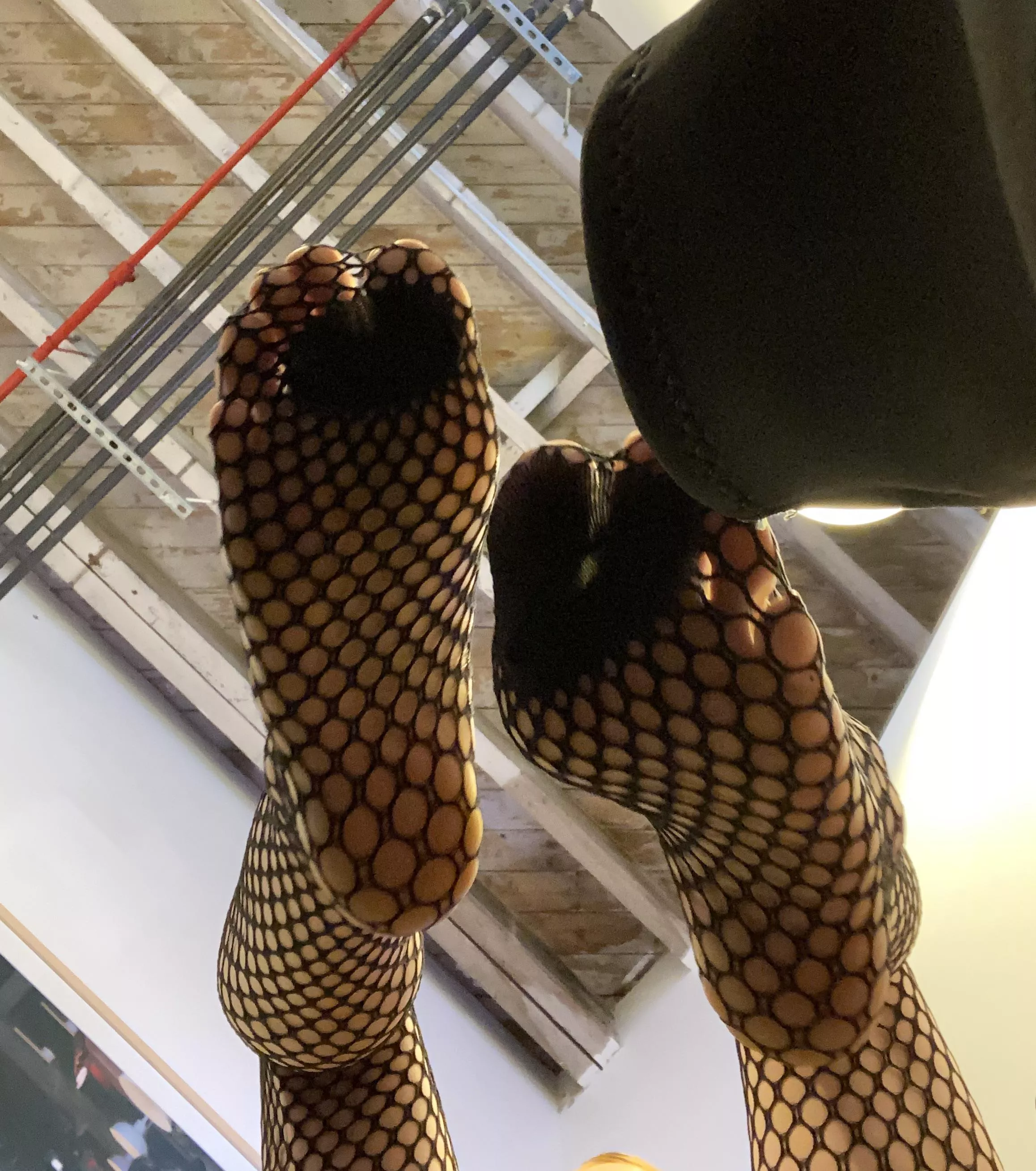 I want you under a glass table, my soles in your face :p