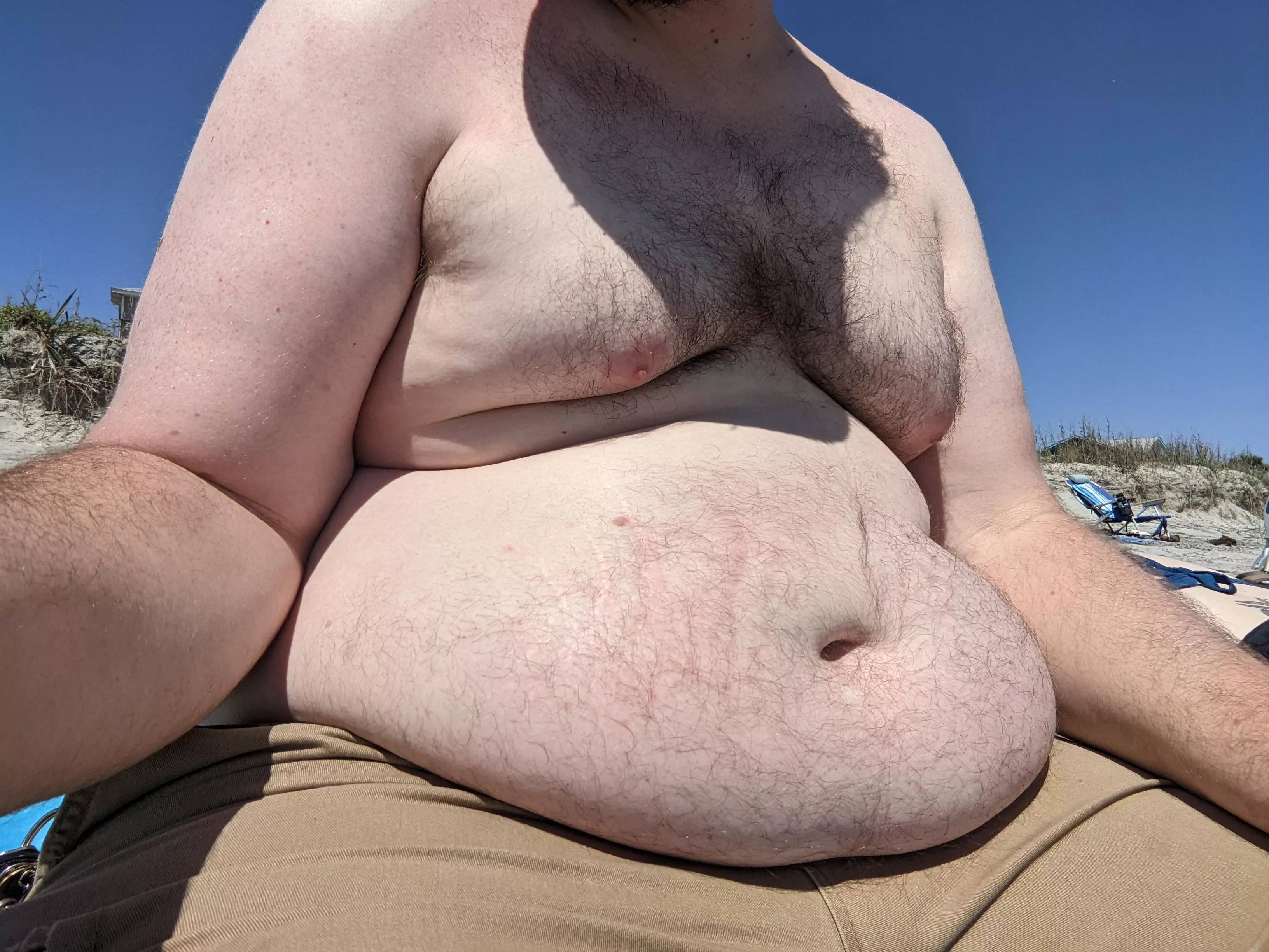 I Was By Far the Fattest Person at The Beach. Sooo Many People Were Staring at How Much My Tits Jiggle When I Walk