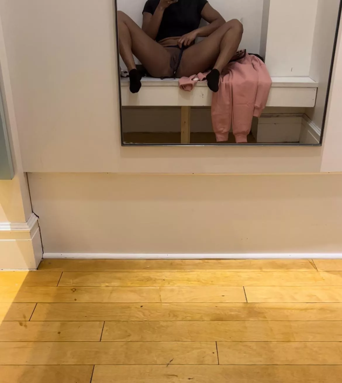 I was so horny while trying on clothesâ€¦just posted the video on my OF â¤ï¸â€ðŸ”¥