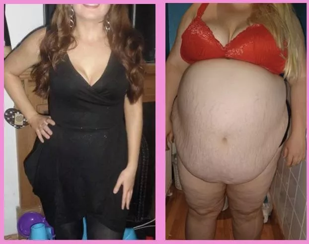 I will never get over how fat she’s gotten 😍 she’s uploaded her first video here if you’re interested… https://curvage.org/forum/index.php?/files/file/20305-weigh-in-face-reveal-my-weight-gain-journey/