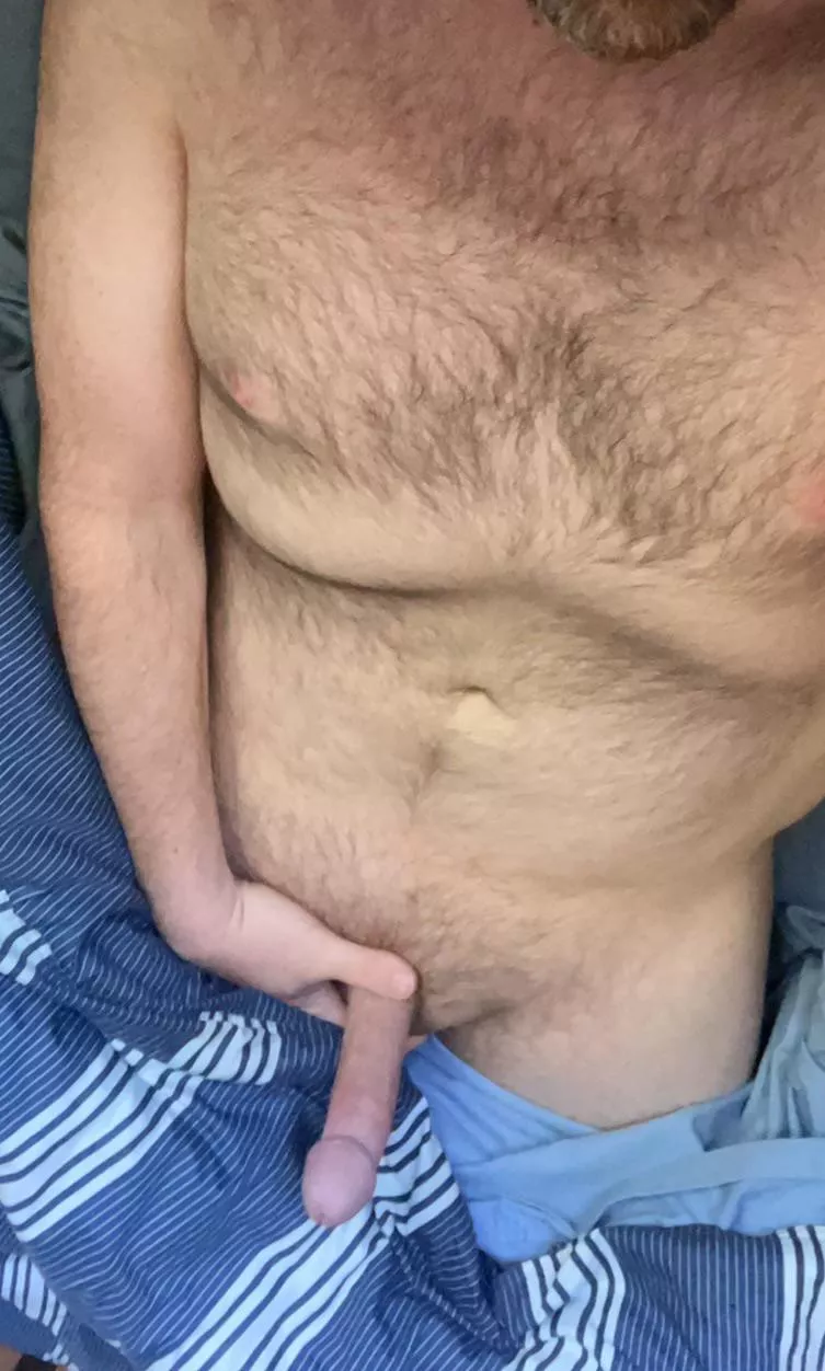 I woke up this way, hard and hairy