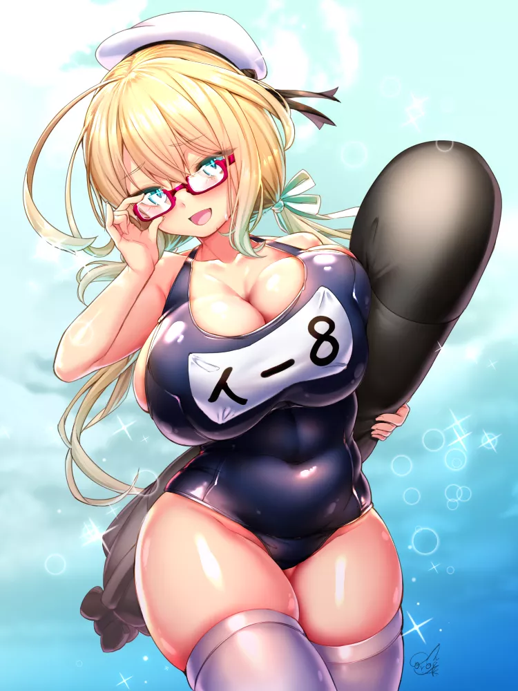 I-8 Lewd Body Tight Swimsuit (Doyouwantto ) [Kantai Collection]