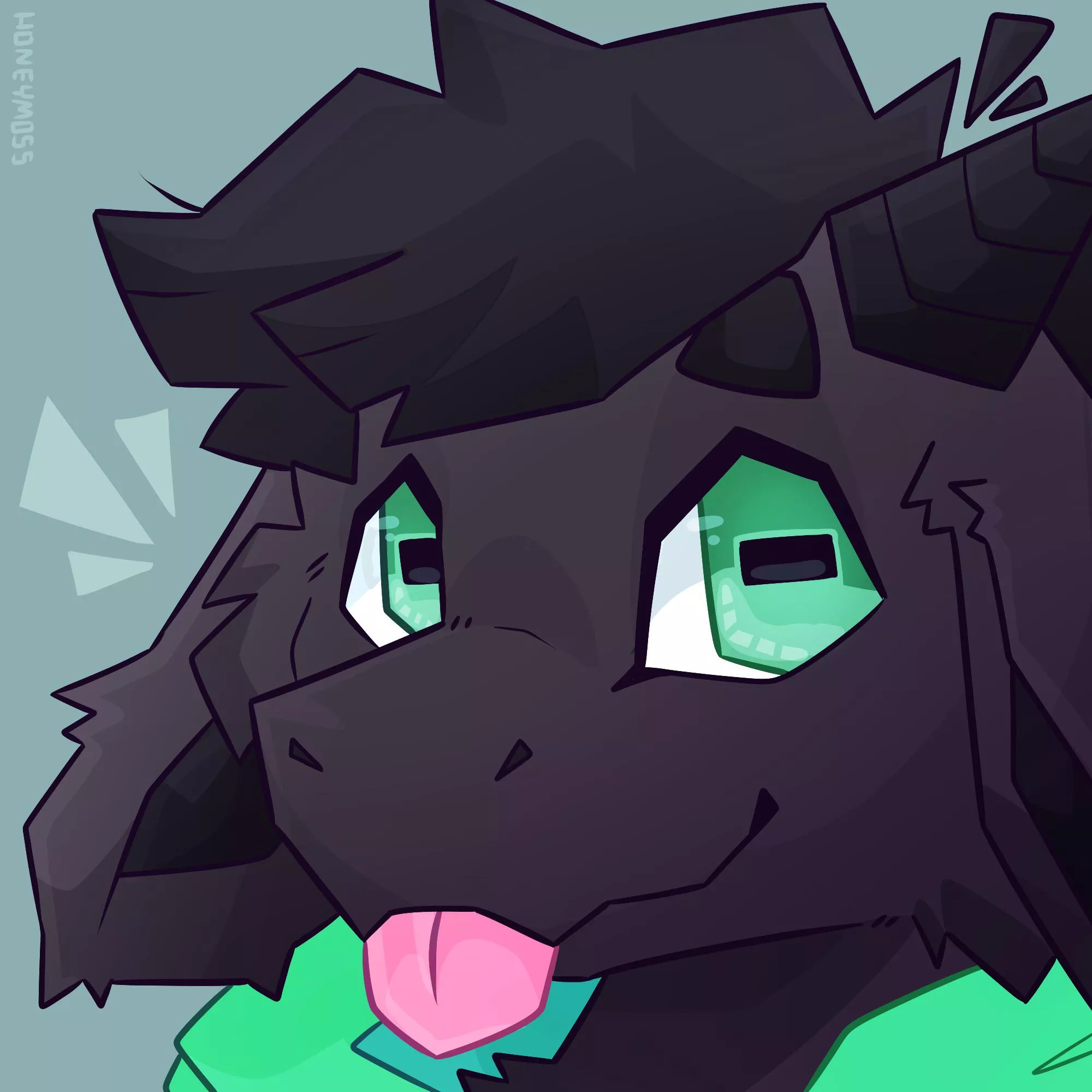 Icon commission finished! [OC] [@honeymoss_ on twitter]