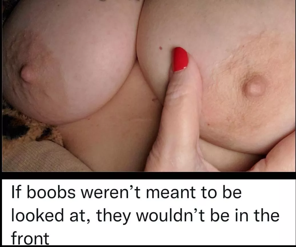 If boobs weren't this pretty you wouldn't want a mouthful