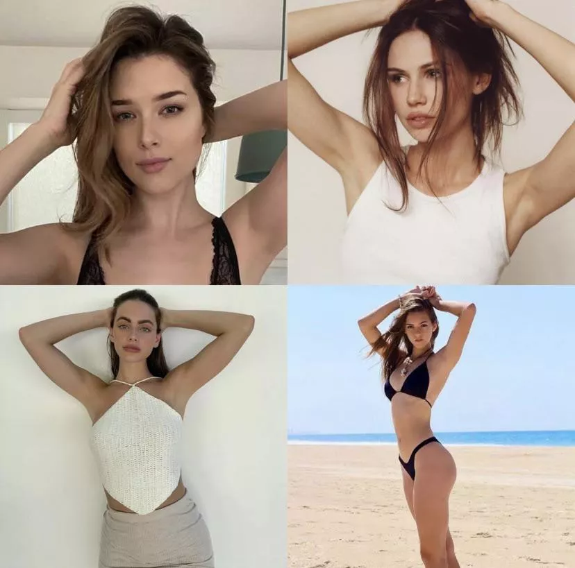 If given the chance to sniff and lick one of these model’s armpits, who would you choose to do it?