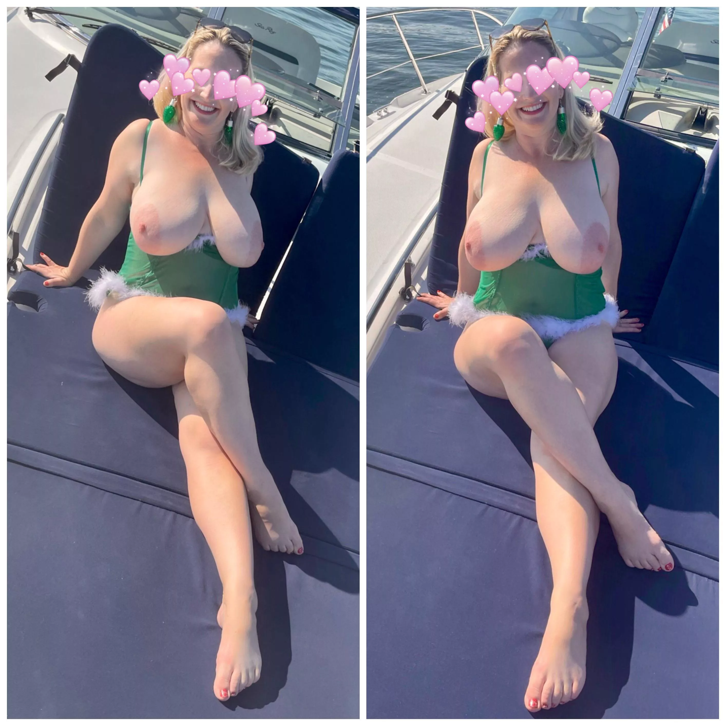 If I could I would always be topless, now who’s joining me on this boat! 💗