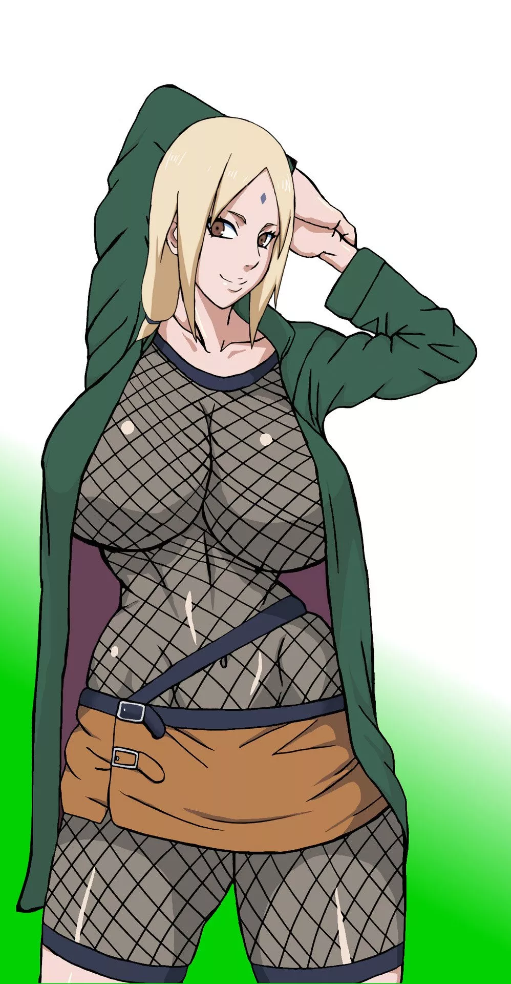 If Lady Tsunade wore Anko's outfit