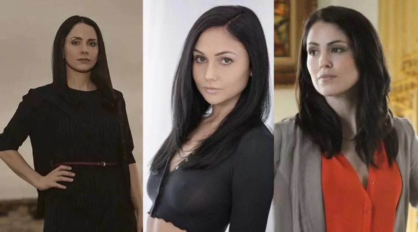 If Lydia(L) from Breaking Bad and Catherine(R) from Hawaii Five-0 had a kid, itâ€™d be Ariana Marie.