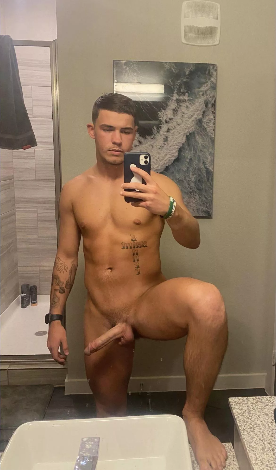 If we were roomates, would you let me walk around with my big dick like this?