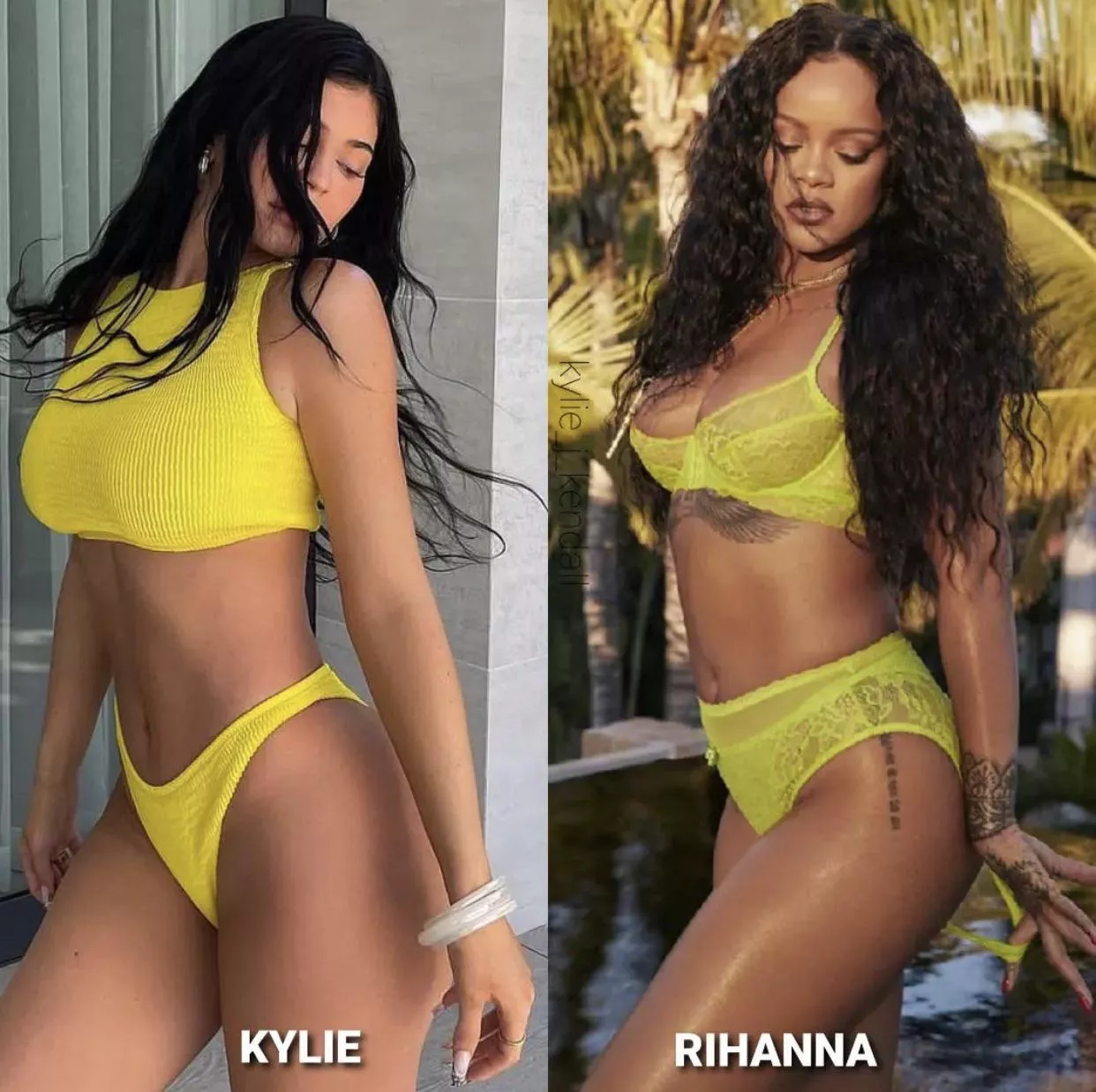 if you had to choose …. Kylie Jenner or Rihanna