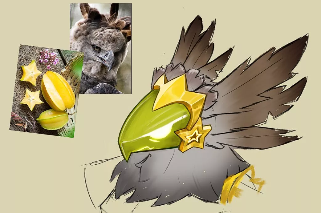 I'm doing this starfruit birb *-* should I continue? ⭐️ (art by me @Mrjairorate )