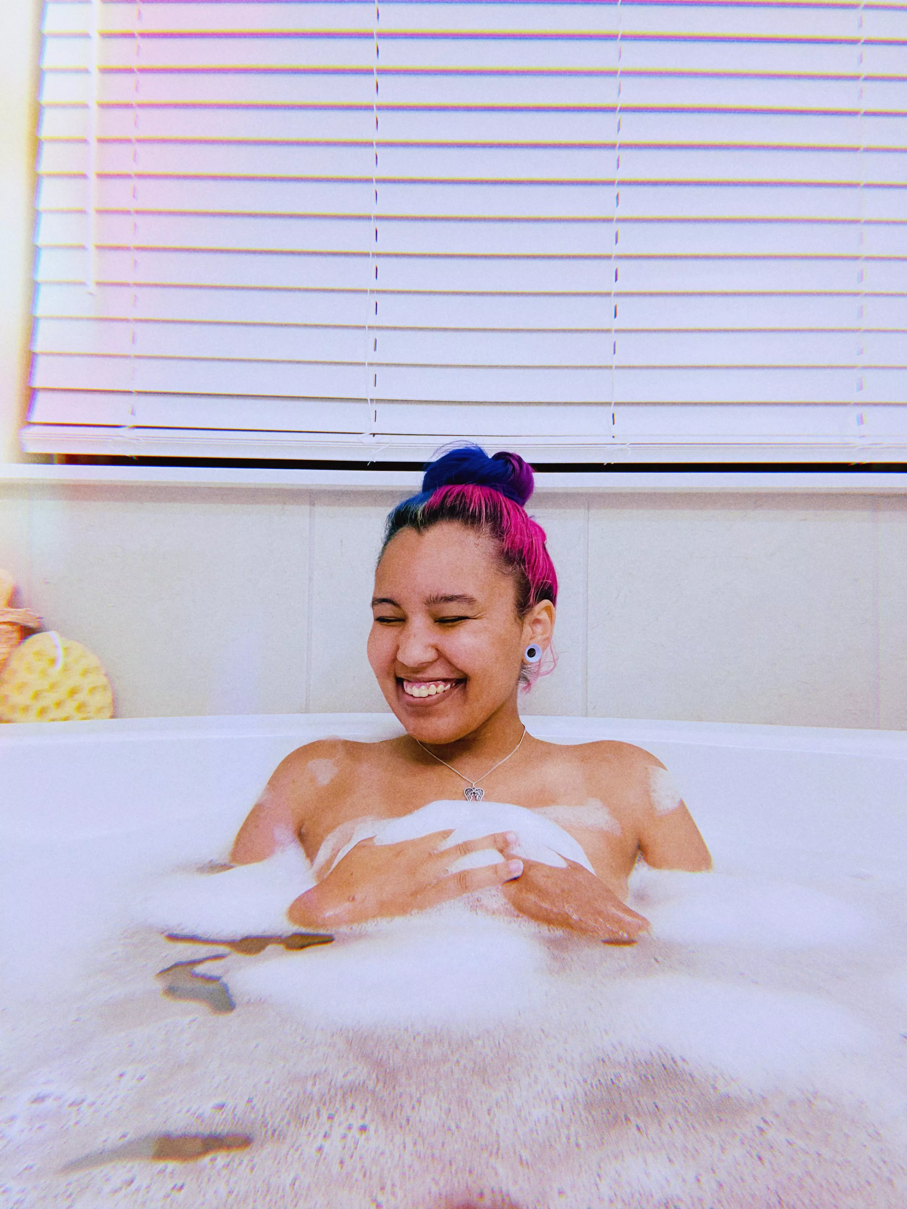 Iâ€™m mentally still in this bubble bath