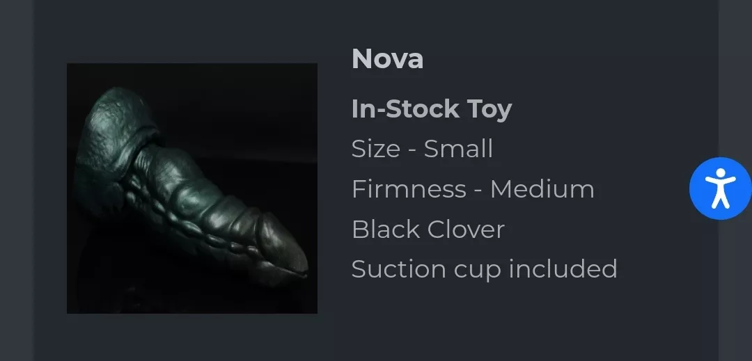 I'm so excited I finally got a Nova and my first bad dragon, wanted the rainbow but someone already got it but nothing wrong with second best right!