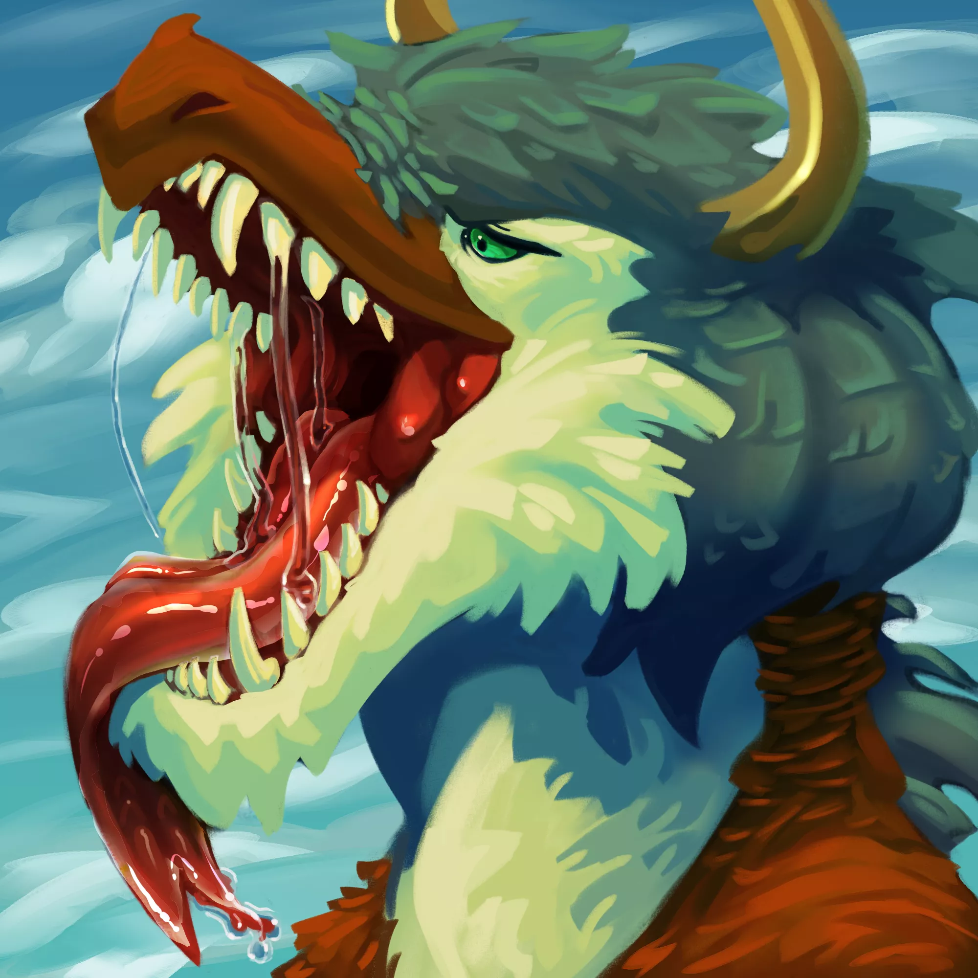 {Image} Some more Fabian for you all, this time another commission type I'm testing out! [Maw]