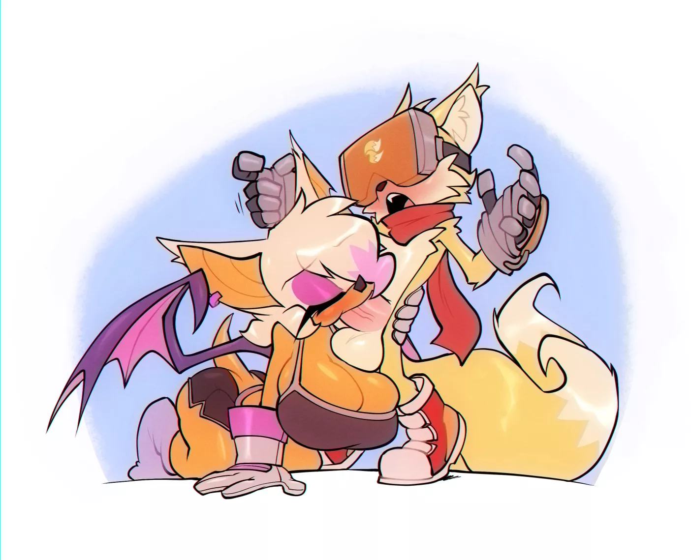 Immersive experience [Rouge x Tails] (bigdad)