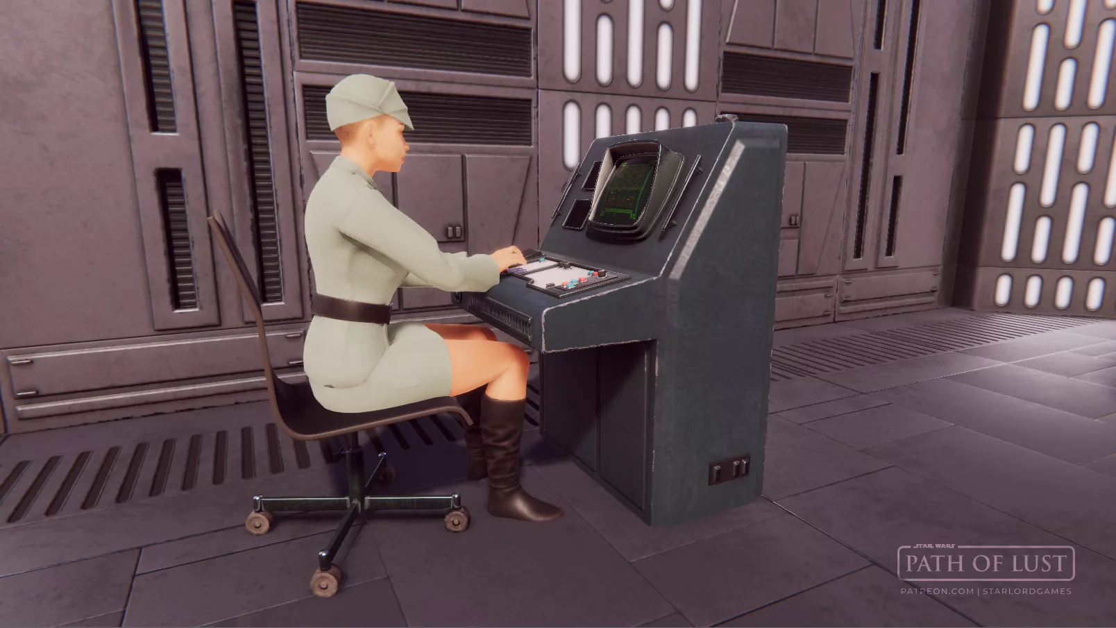 Imperial secretary at work (StarLord Games) [Star Wars: Path of lust].