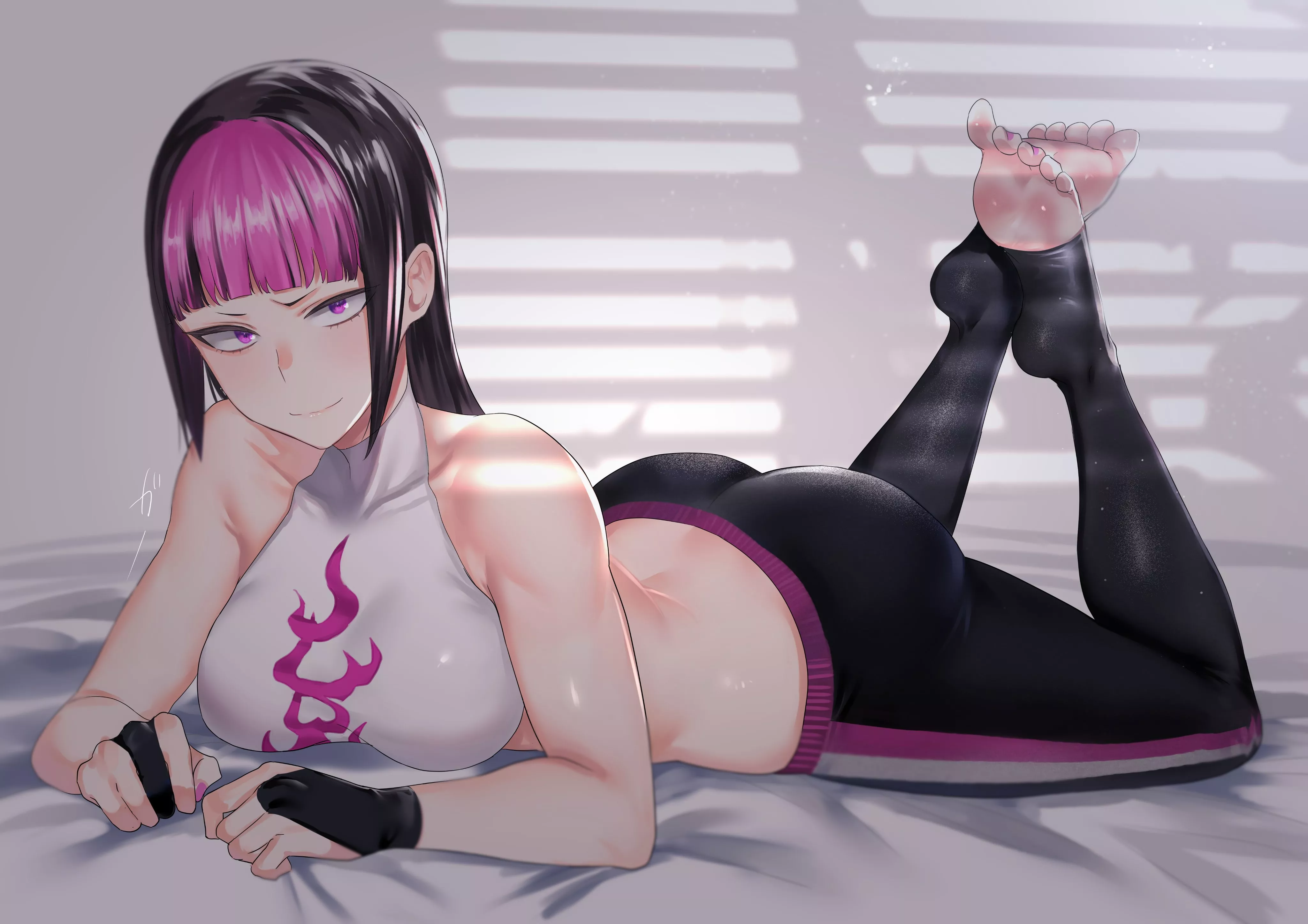 In Bed With Juri (Eye) [Street Fighter]